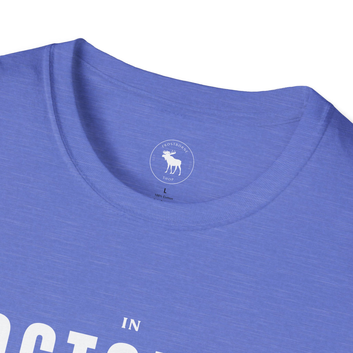 October We Wear Blue and Yellow T-Shirt — Down Syndrome Awareness Daisy Tee