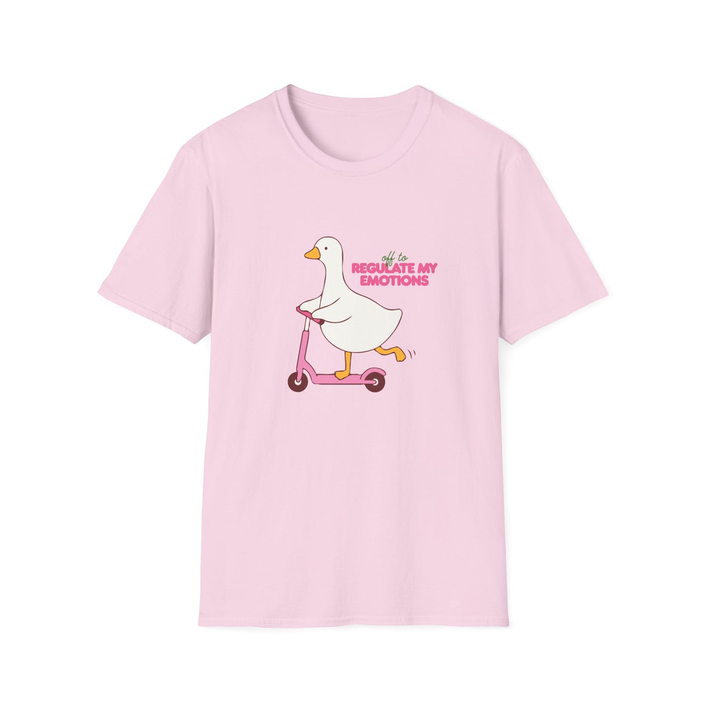 Regulate My Emotions Goose T-Shirt