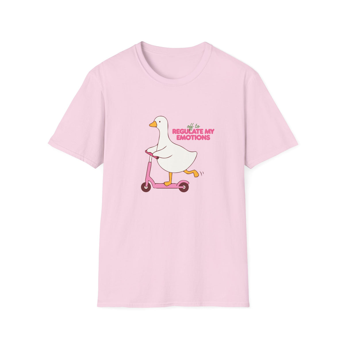 Regulate My Emotions Goose T-Shirt