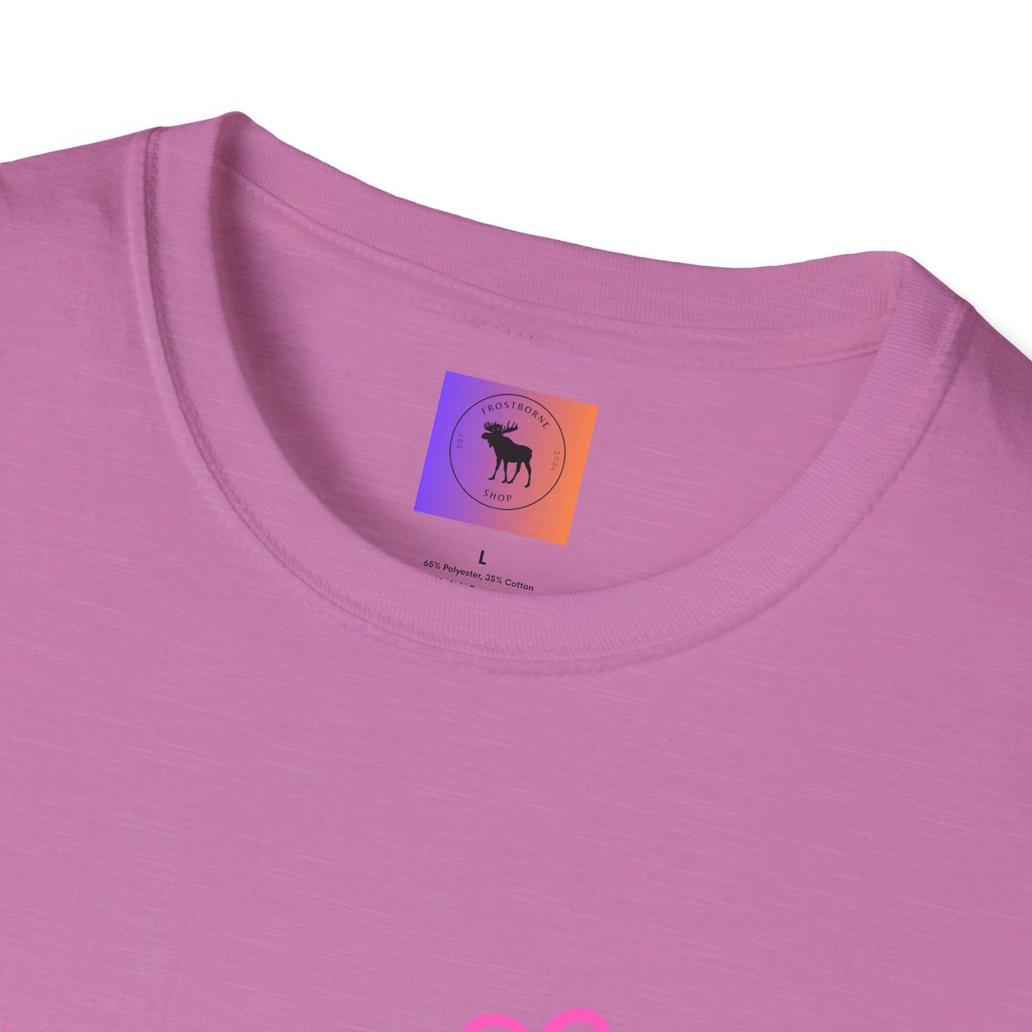 Heart Sketch T-Shirt — Pink Watercolor Hearts Valentine Tee