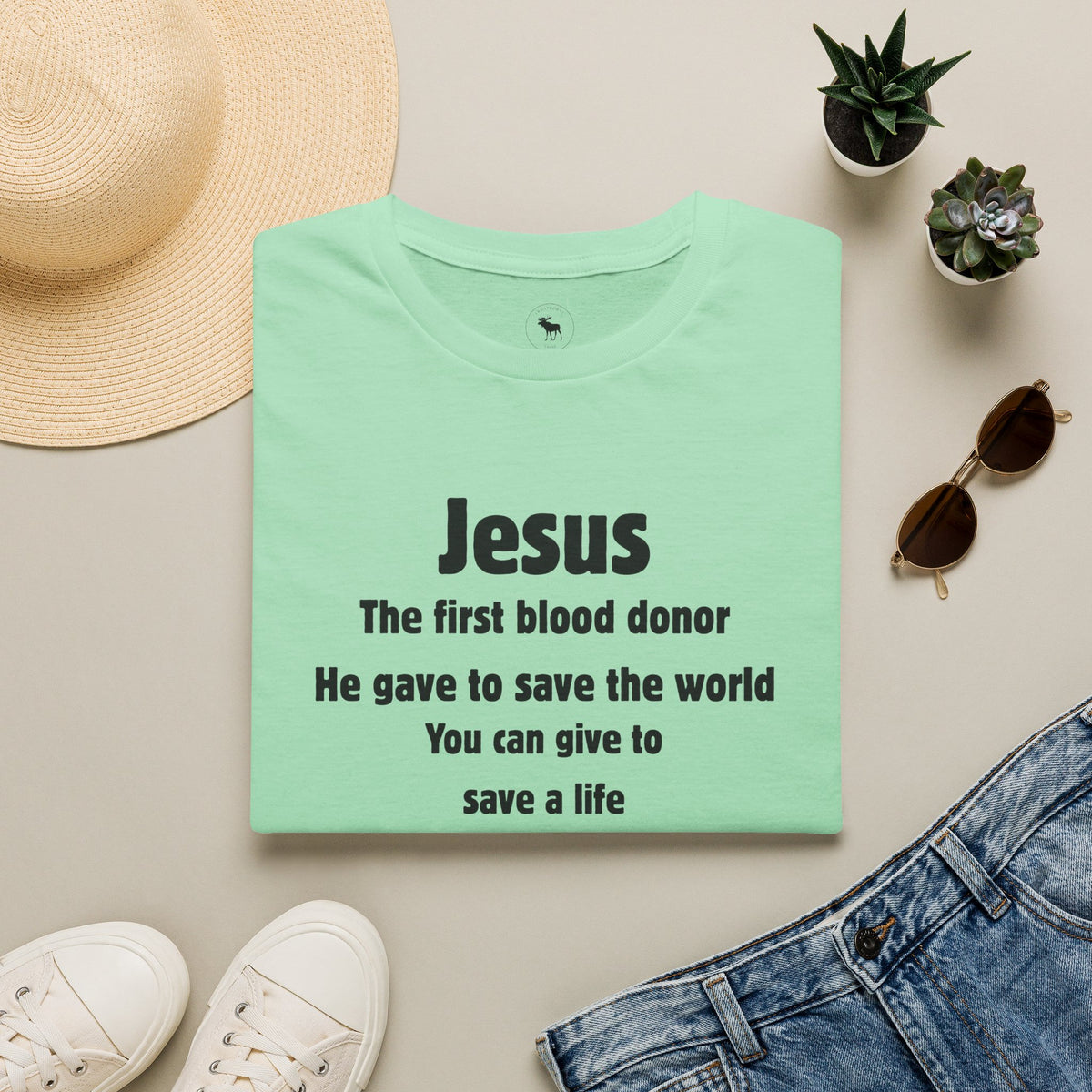 Jesus "Be Like Jesus" Blood Donor T-Shirt