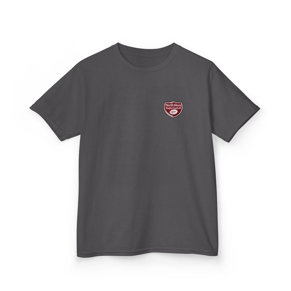 Kids Tee — 'Play Hard' Football Graphic Shirt