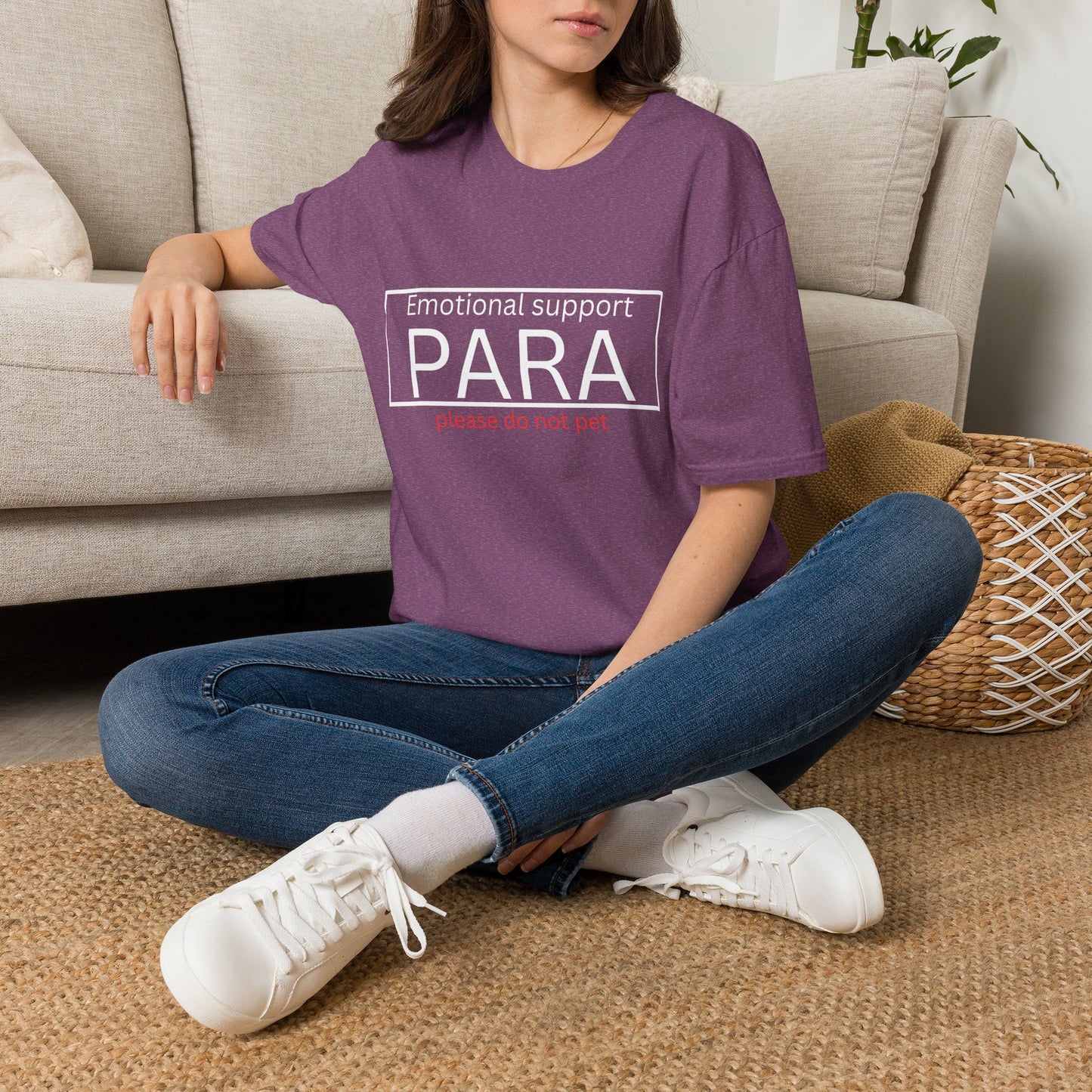 'Please Do Not Pet' T-Shirt — Minimalist Soft Casual Tee for Animal Lovers
