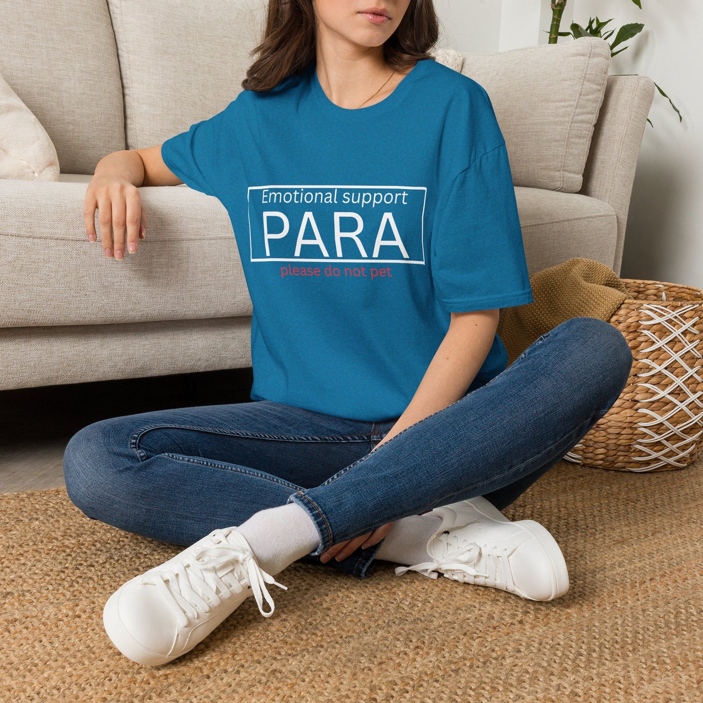 'Please Do Not Pet' T-Shirt — Minimalist Soft Casual Tee for Animal Lovers