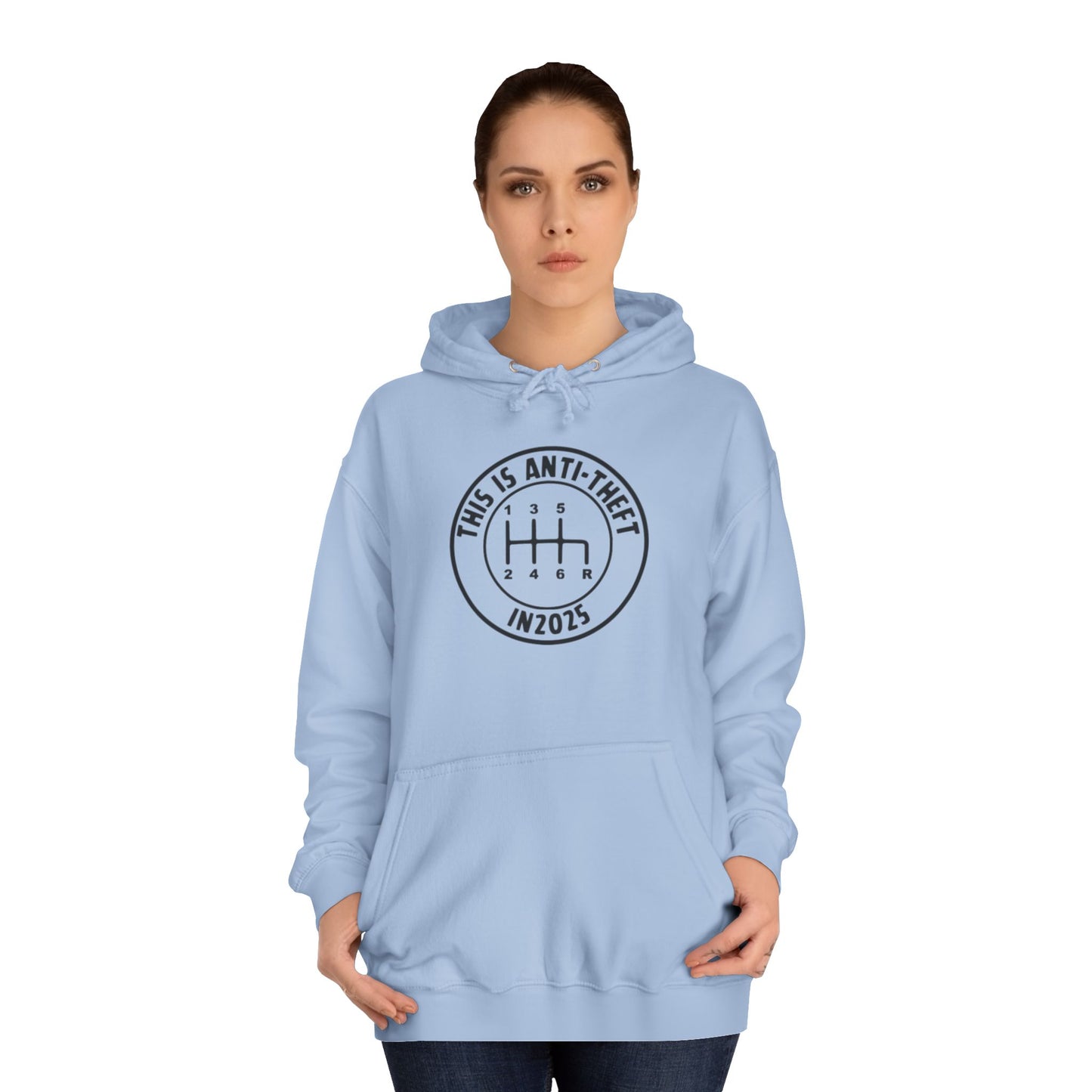 Funny Driving  a standard vehicle Unisex Hoodie