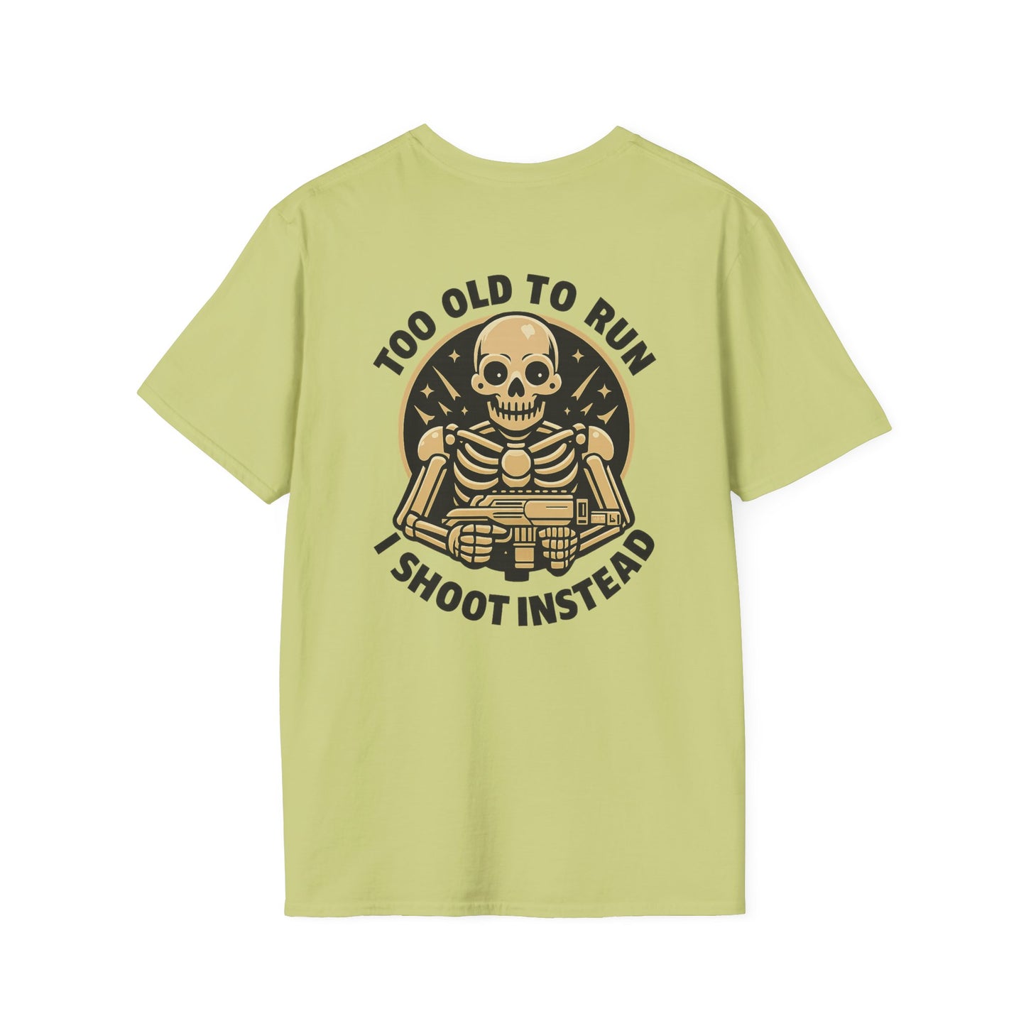 Skeleton Humor T-Shirt, Funny Gift for Photographers, Halloween Party Tee, Unisex Casual Shirt, Vintage Retro Style