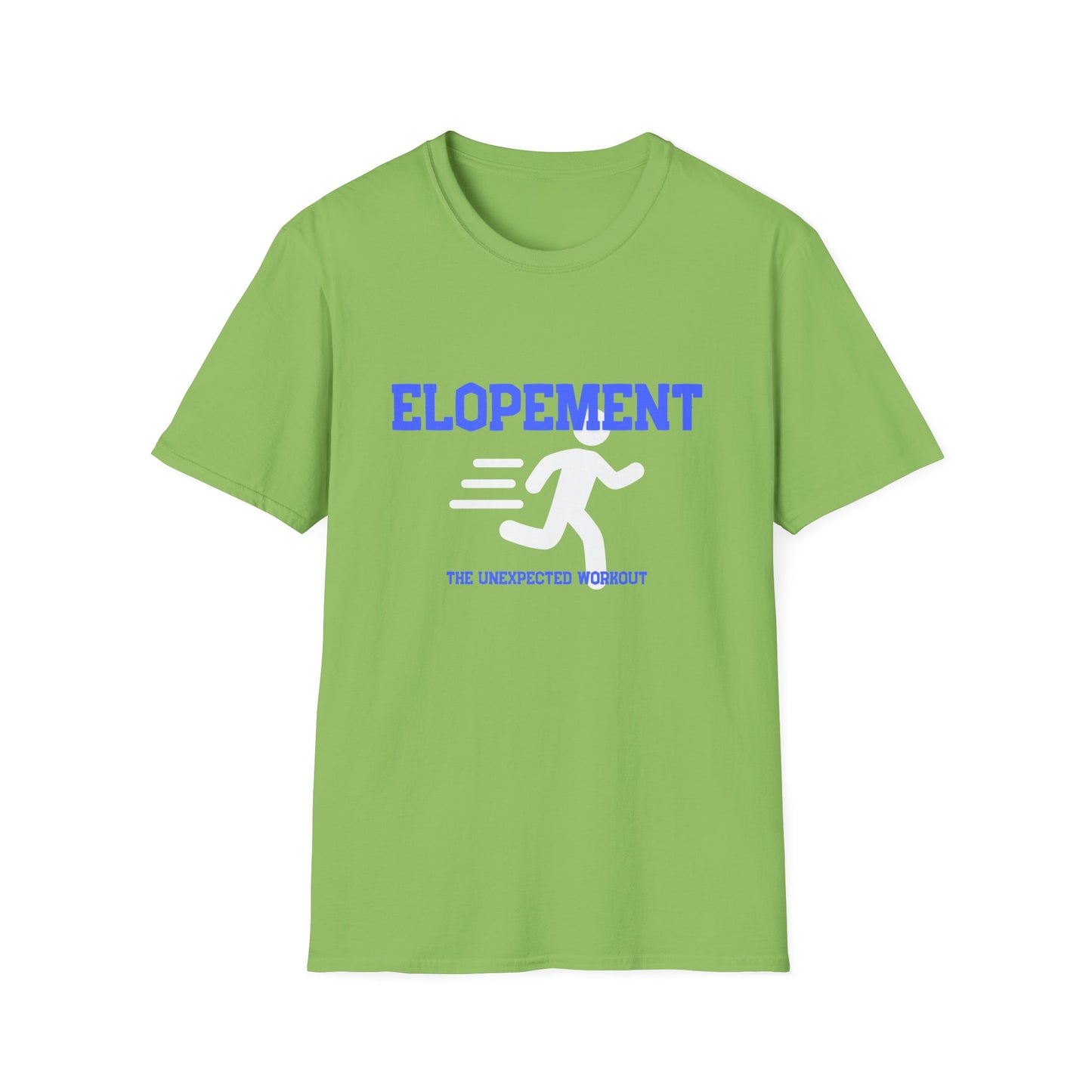 Elopement Running T-Shirt — Funny 'Elopement' Sped Escape Tee