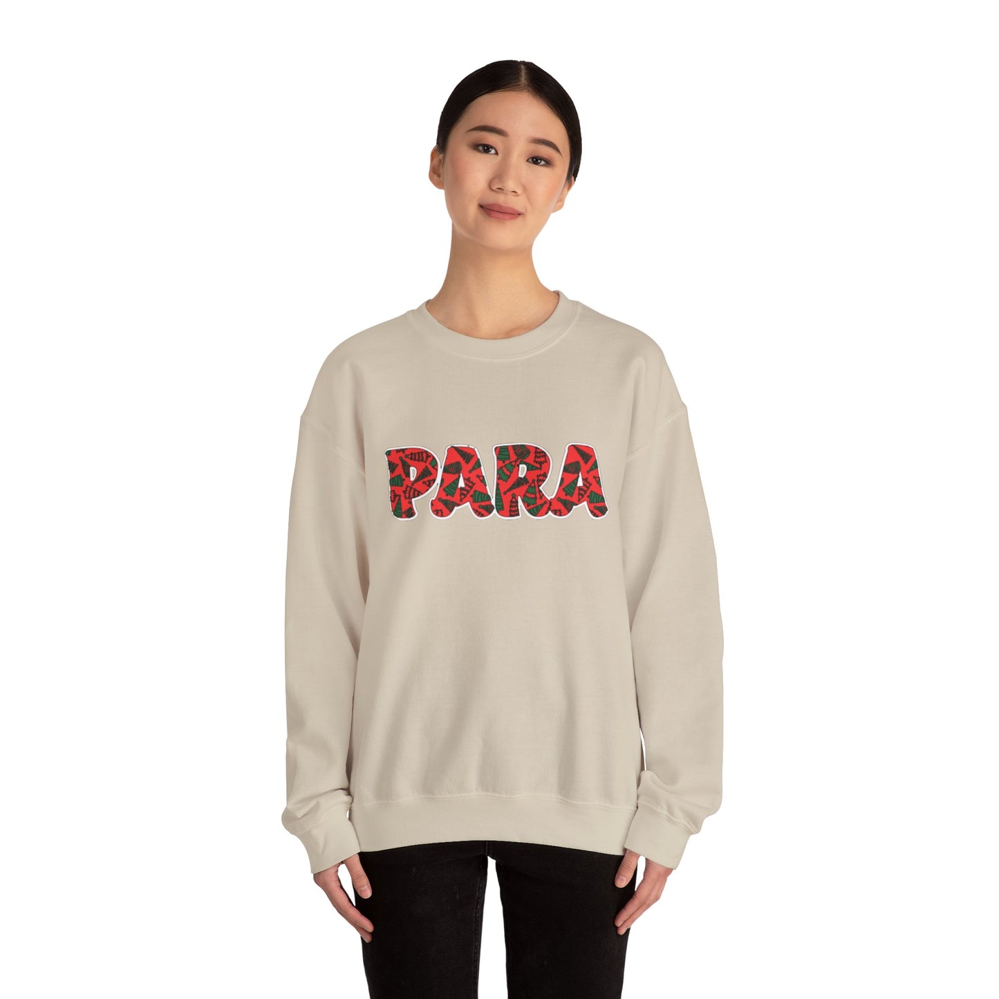 Christmas Trees PARA Sweatshirt - Festive Holiday Winter Design