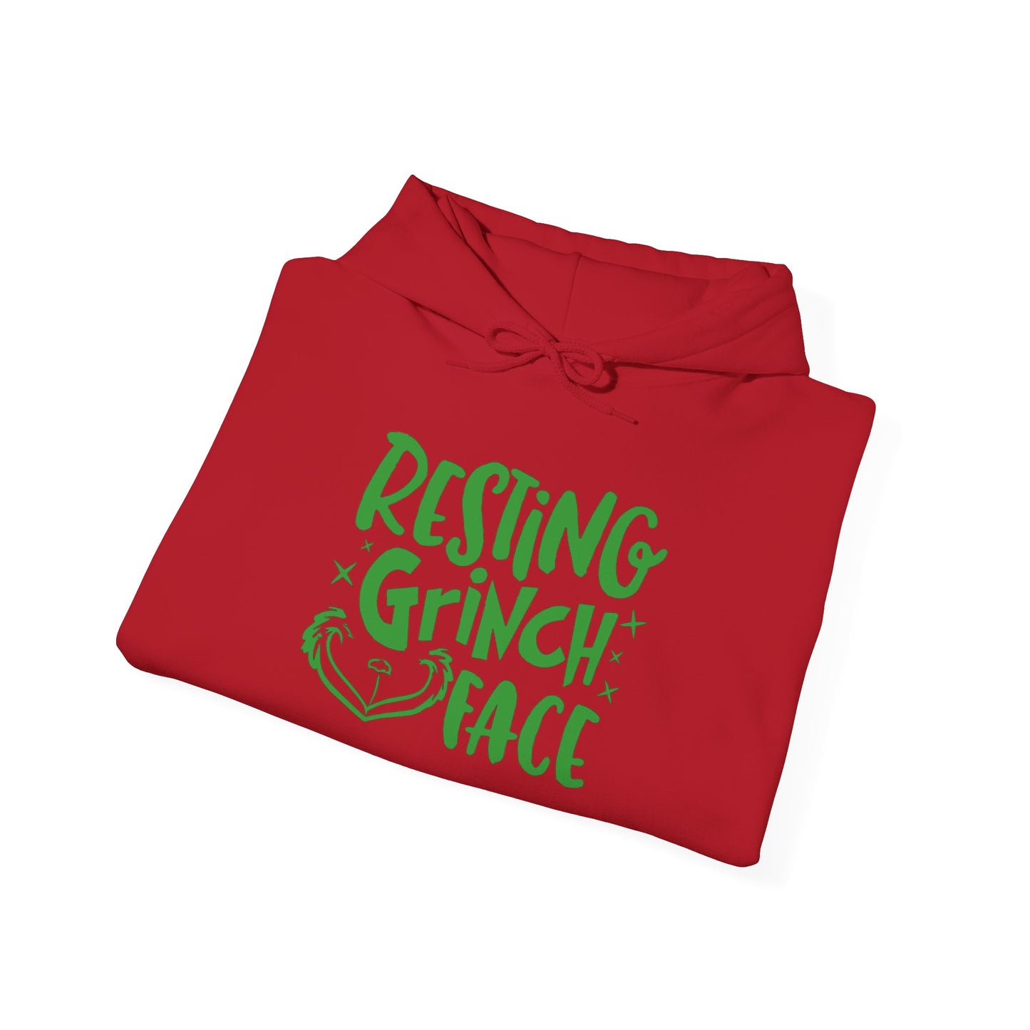 Resting Grinch face Heavy Blend™ Hooded Sweatshirt