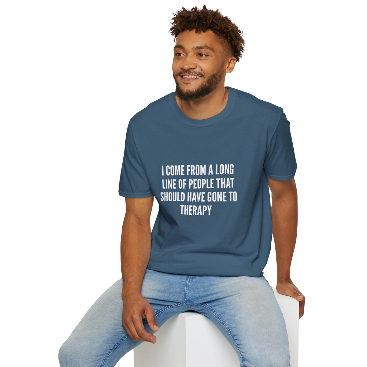 Funny 'Should Have Gone To Therapy' T-Shirt