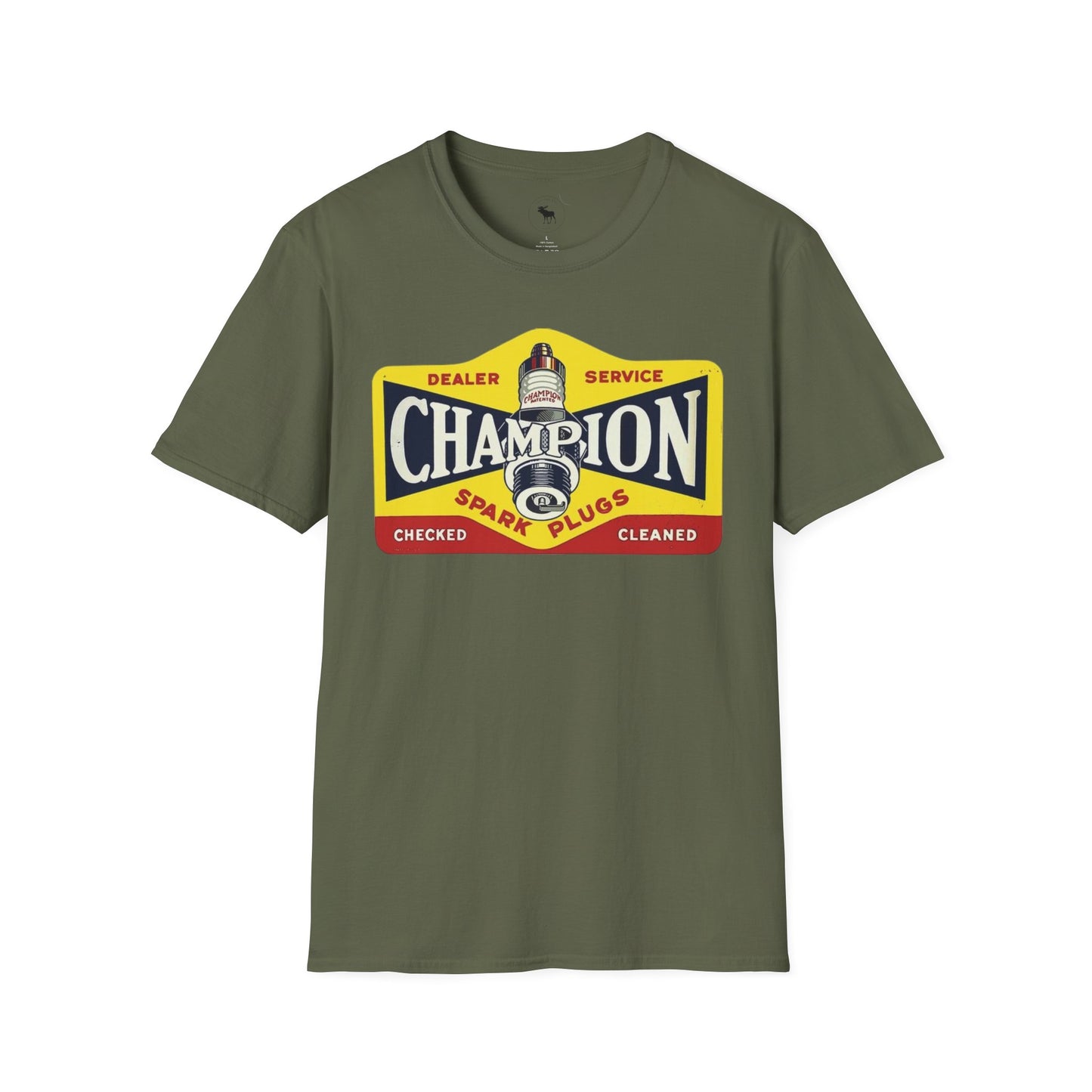 Champion Spark Plugs Vintage T-Shirt, Retro Car Lover's Tee, Unisex Graphic Shirt, Collector's Apparel, Father's Day Gift