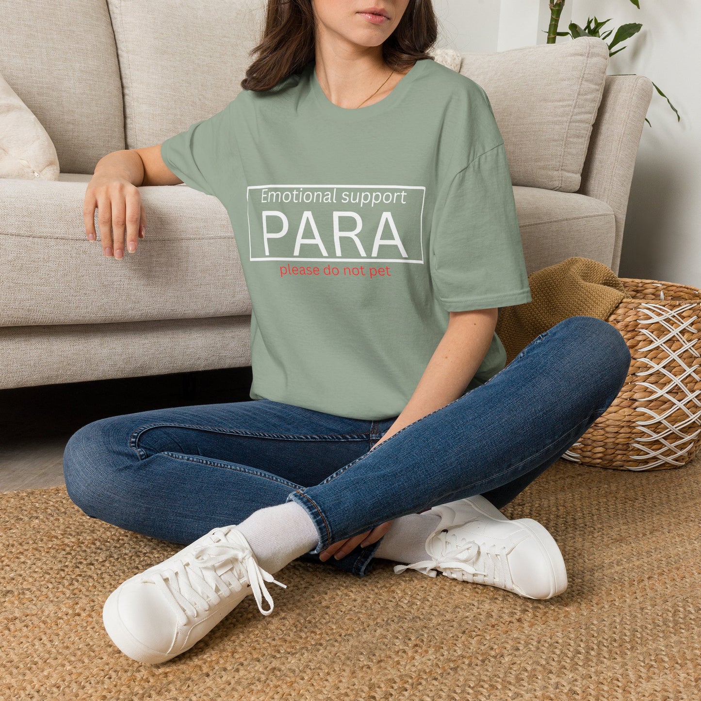 'Please Do Not Pet' T-Shirt — Minimalist Soft Casual Tee for Animal Lovers