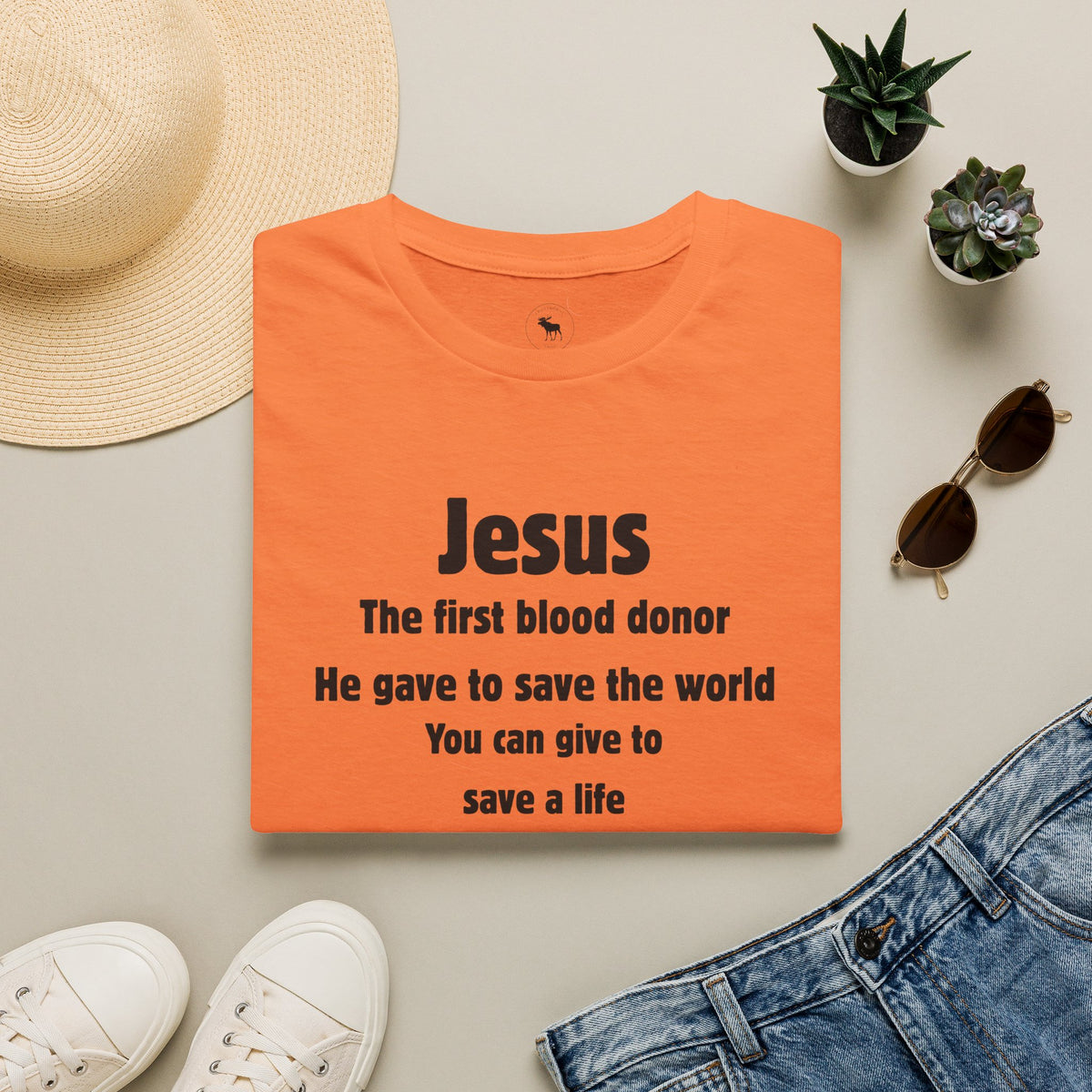 Jesus "Be Like Jesus" Blood Donor T-Shirt