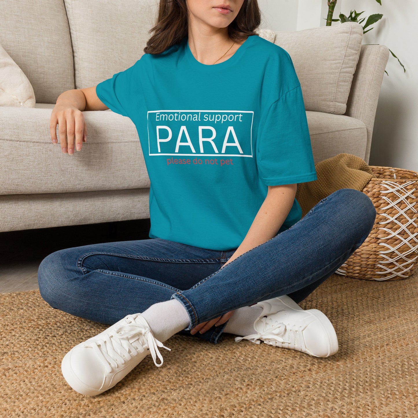 'Please Do Not Pet' T-Shirt — Minimalist Soft Casual Tee for Animal Lovers