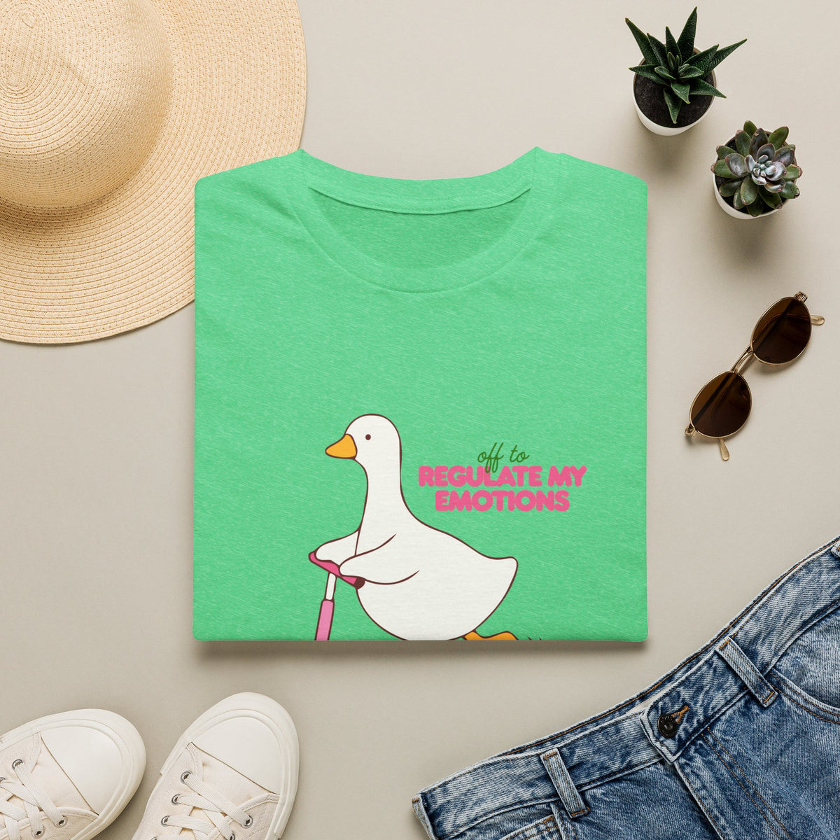 Regulate My Emotions Goose T-Shirt
