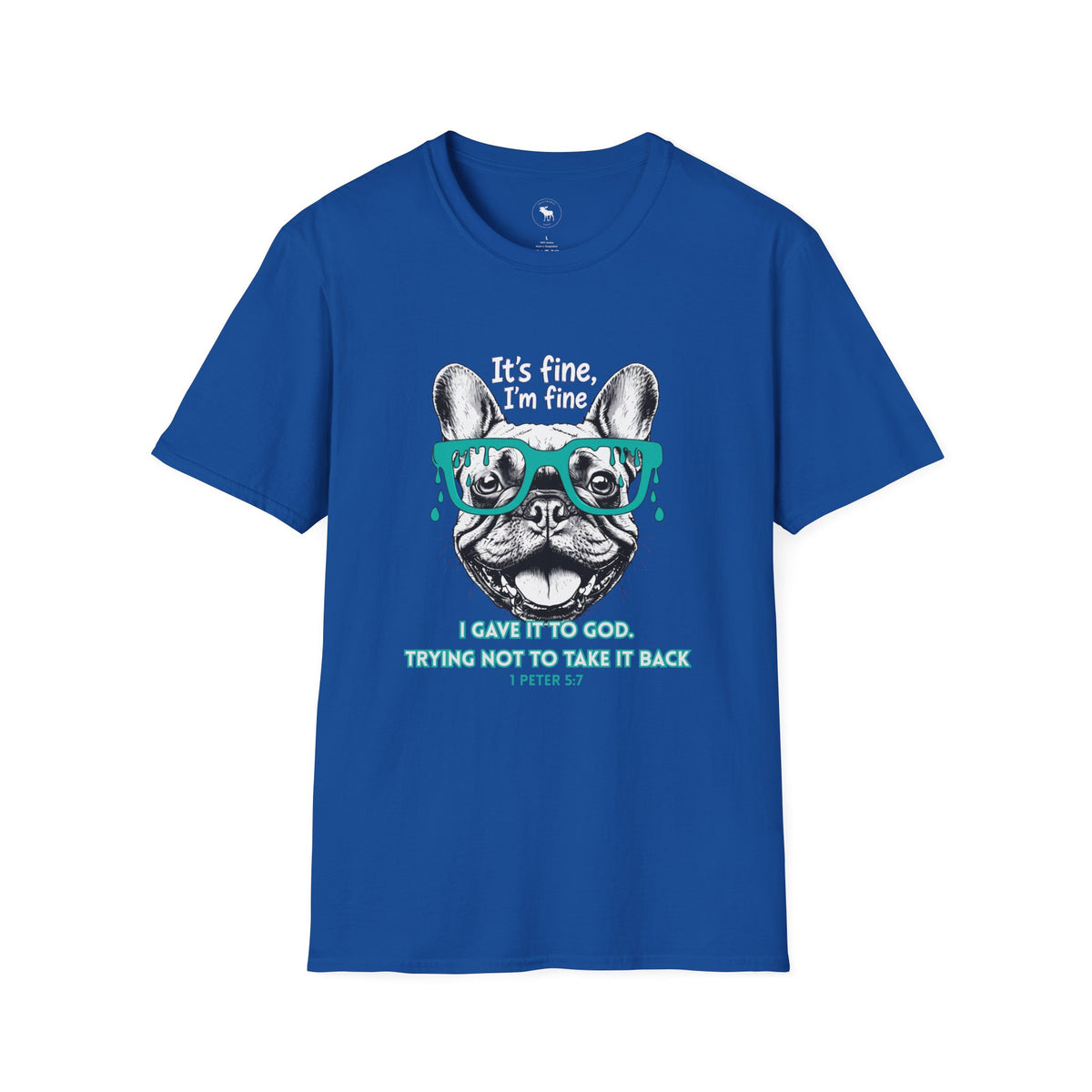 Funny Cat “It’s Fine, I’m Fine” Graphic T-Shirt