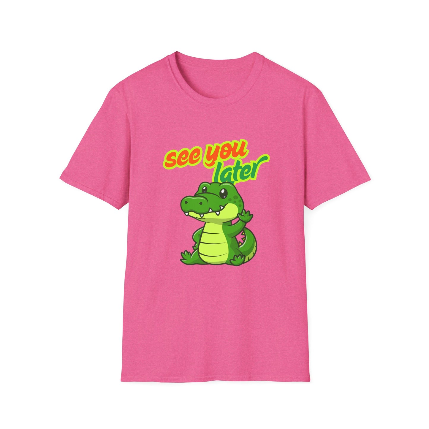 See You Later Alligator T-Shirt — Cute Retro Green Alligator Graphic Tee