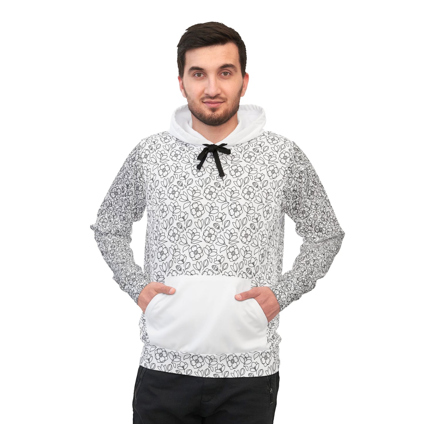 All-Over Paisley Print Performance Hoodie