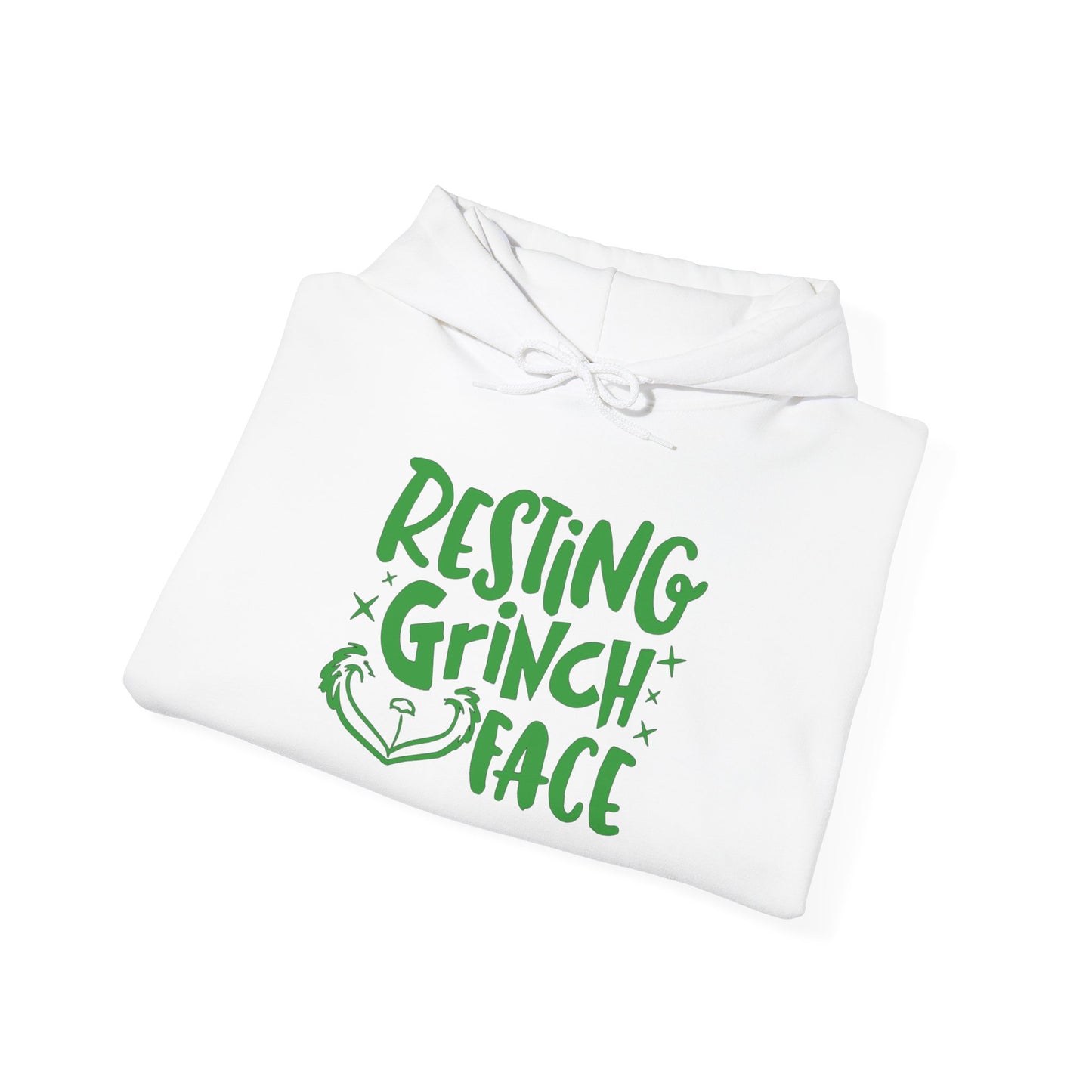 Resting Grinch face Heavy Blend™ Hooded Sweatshirt