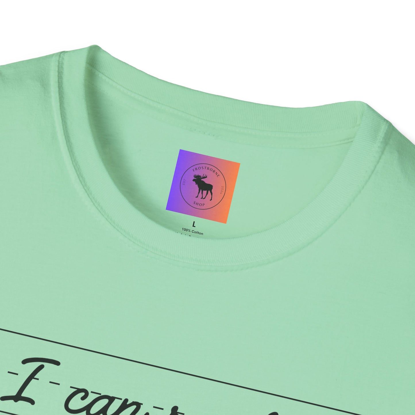 Teacher Gift T-Shirt — Cursive Millennial Style
