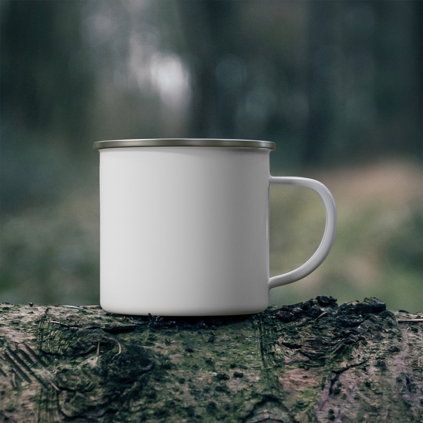 Enamel Camping Mug, drink coffee and pretend you know what youre doing