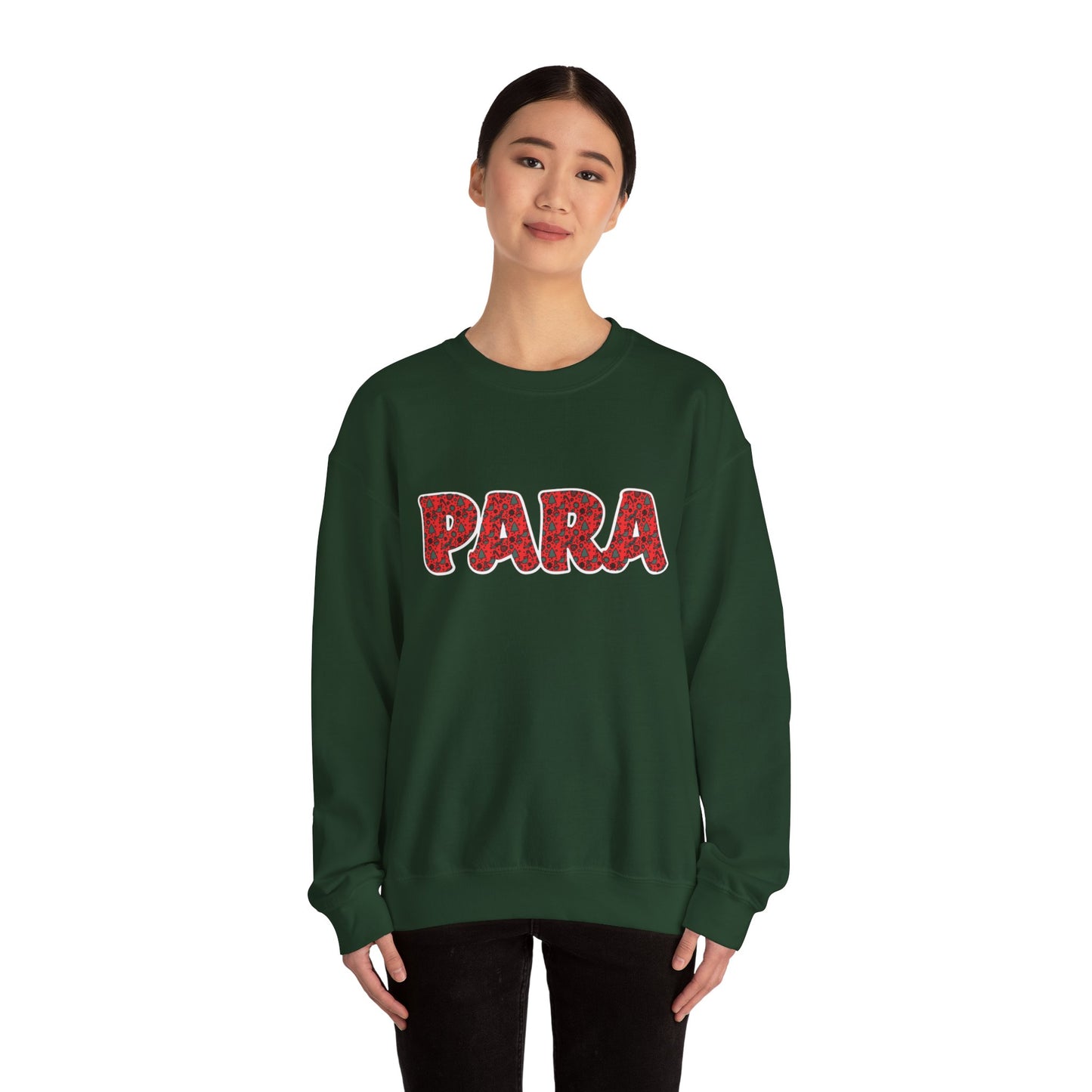Christmas PARA Sweatshirt - Festive Holiday Education Design