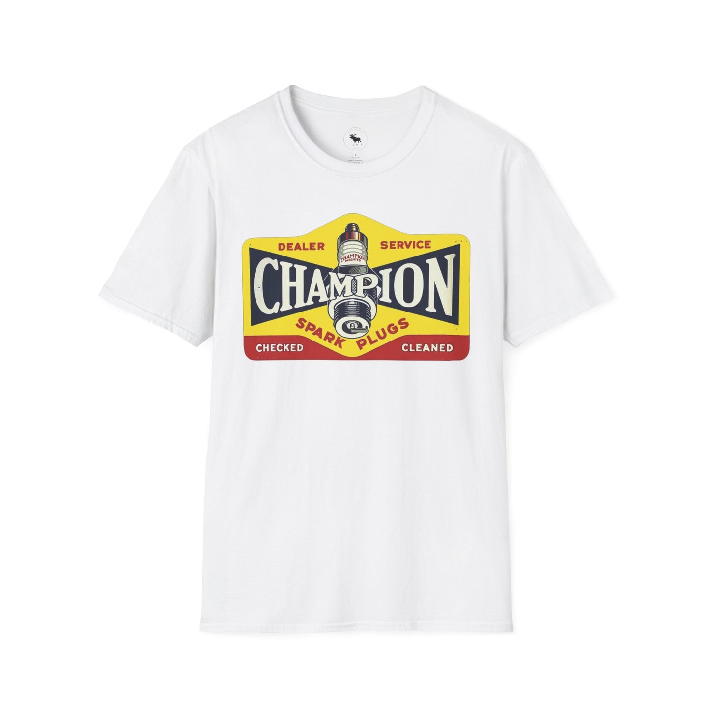 Champion Spark Plugs Vintage T-Shirt, Retro Car Lover's Tee, Unisex Graphic Shirt, Collector's Apparel, Father's Day Gift