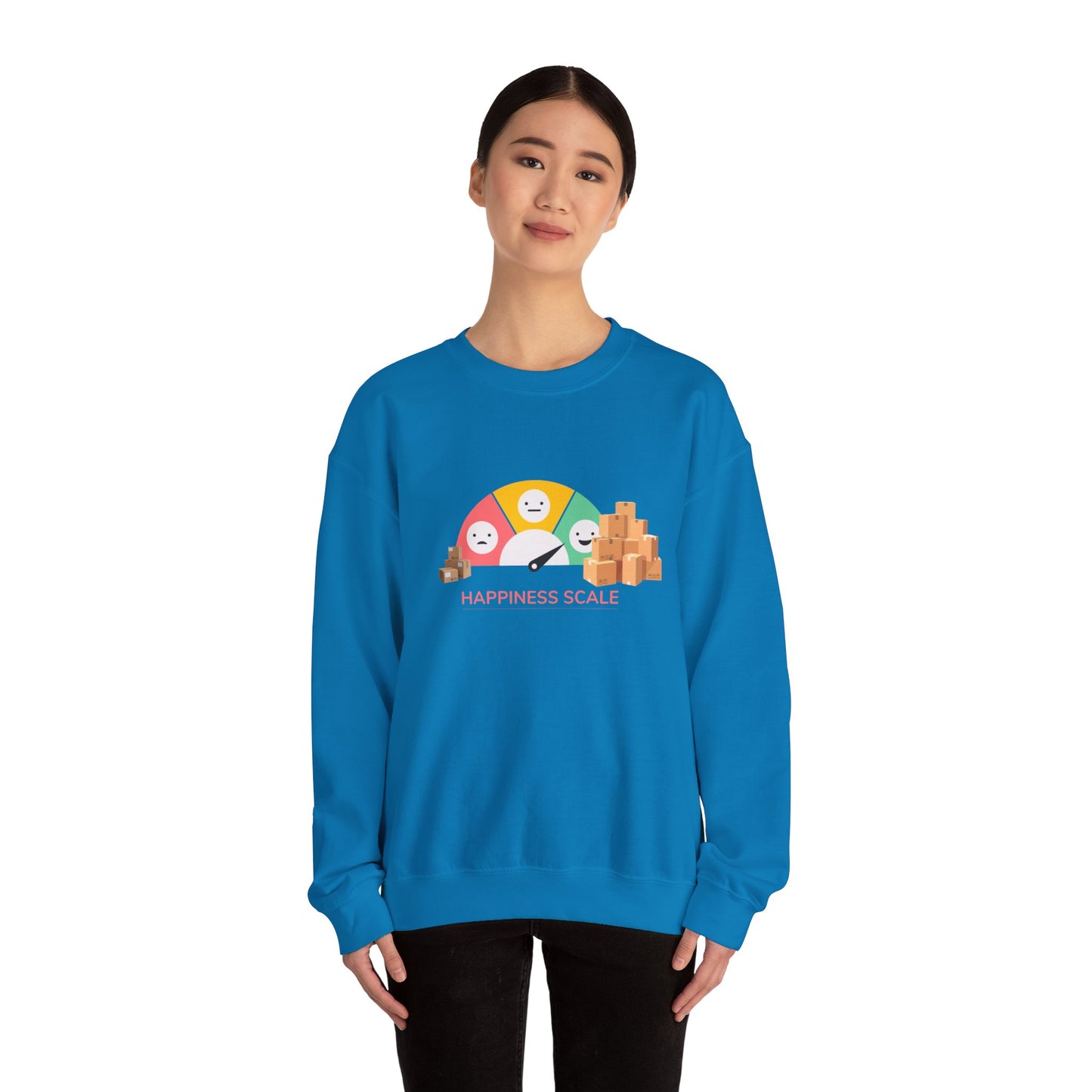 Shopping Happiness Unisex Sweatshirt - Amazon Prime Delivery Vibes