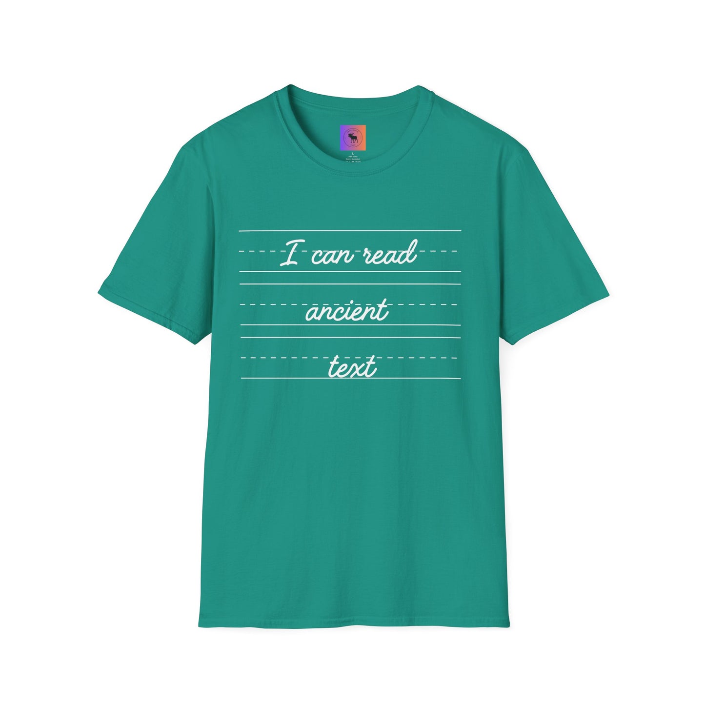 Teacher Gift T-Shirt — Cursive Millennial Style