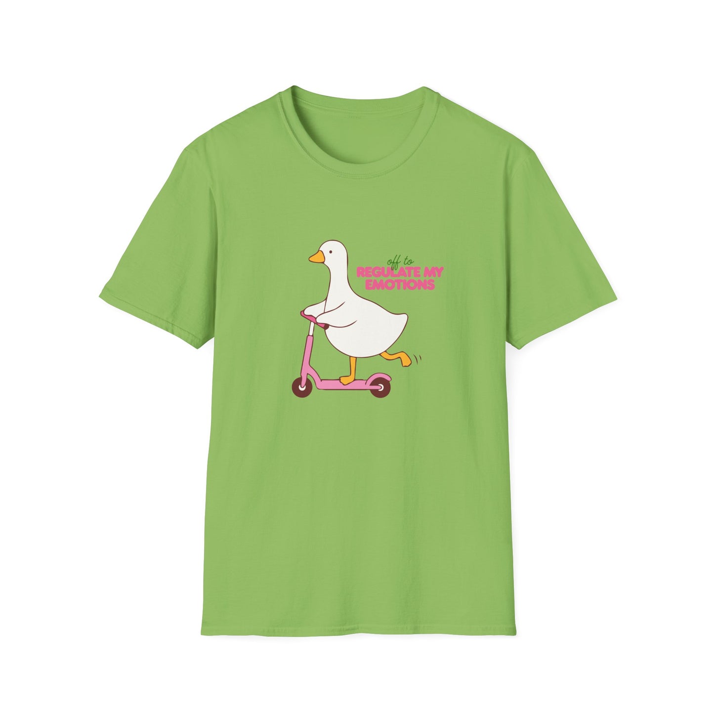 Regulate My Emotions Goose T-Shirt