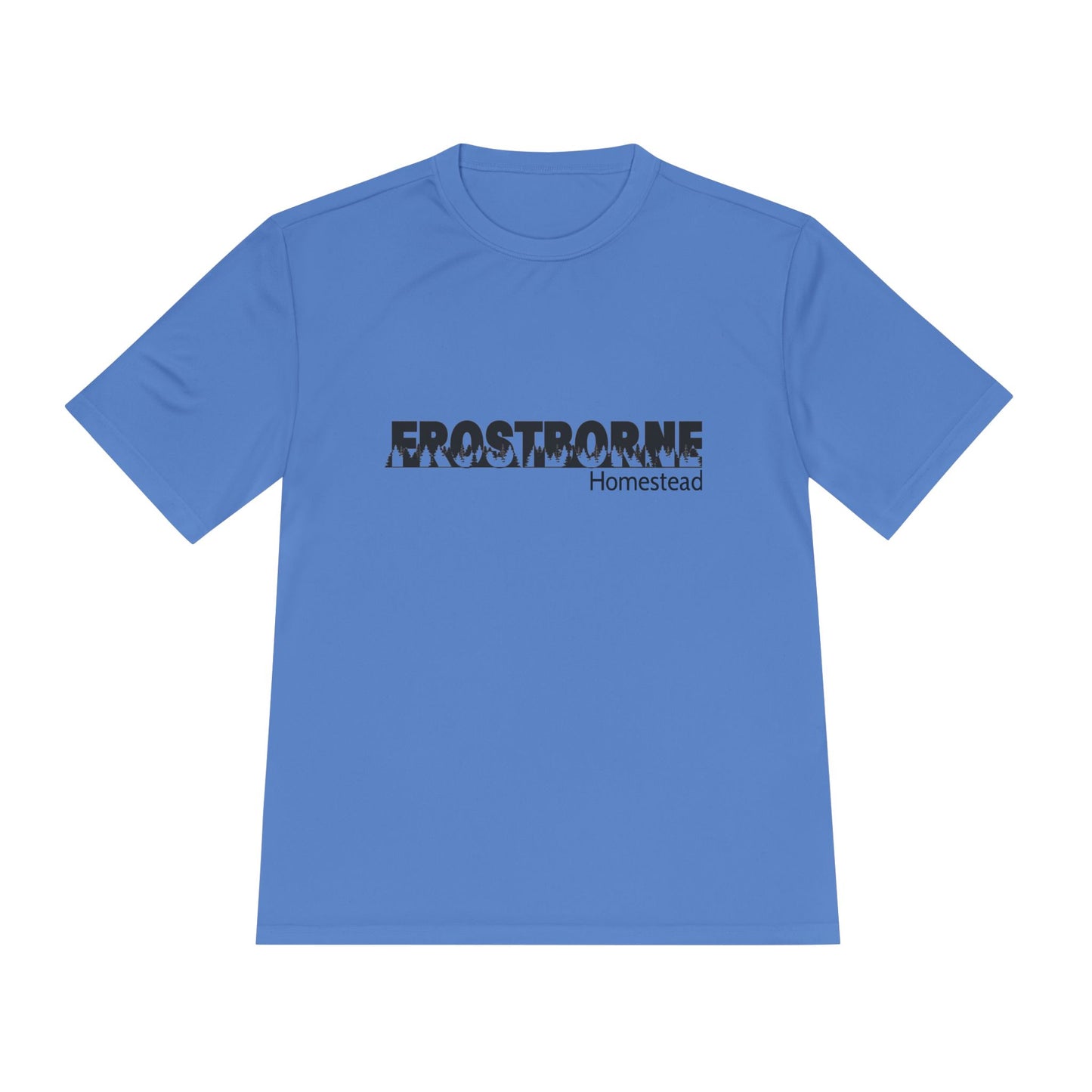 Frostborne Homestead Unisex Moisture Wicking Tee - Activewear, Sports Tee, Outdoor Shirt, Workout Top, Gift for Him and Her