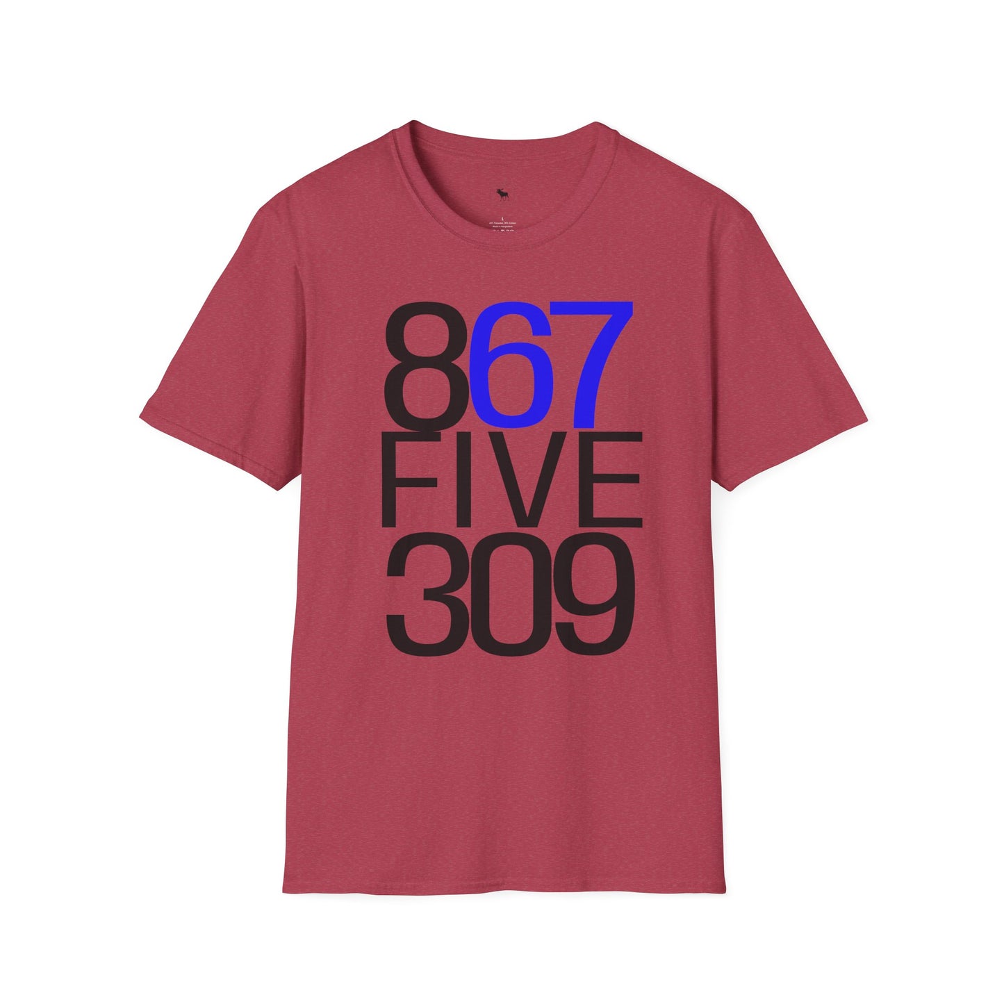 Jenny's Number 90s Nostalgia T-Shirt — Funny '6-7' Retro Tee