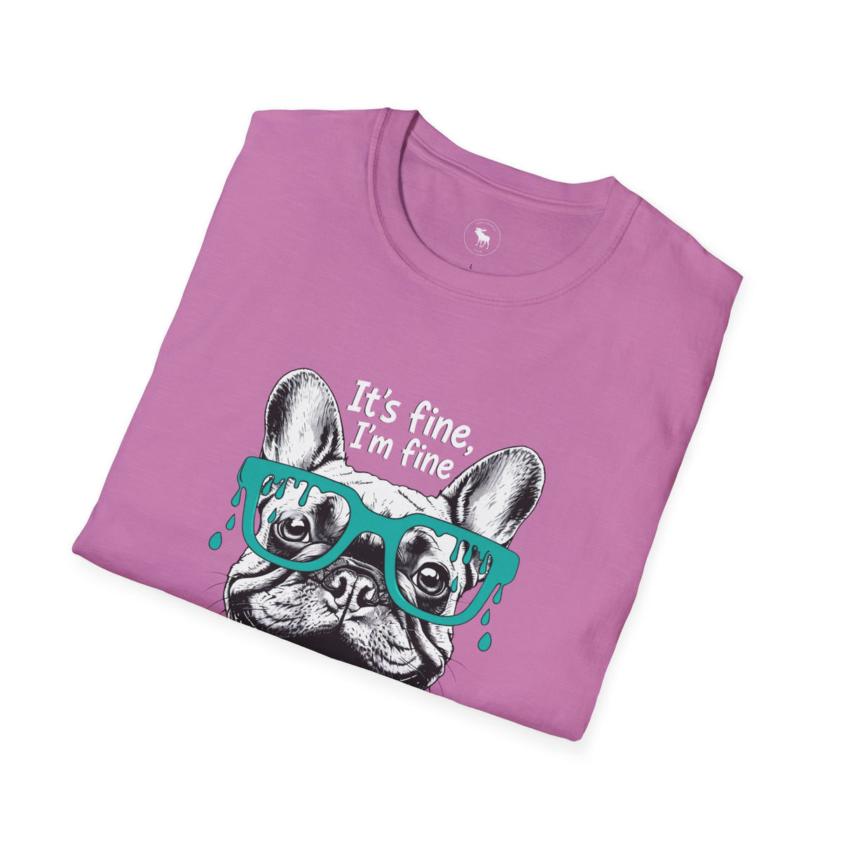 Funny Cat “It’s Fine, I’m Fine” Graphic T-Shirt