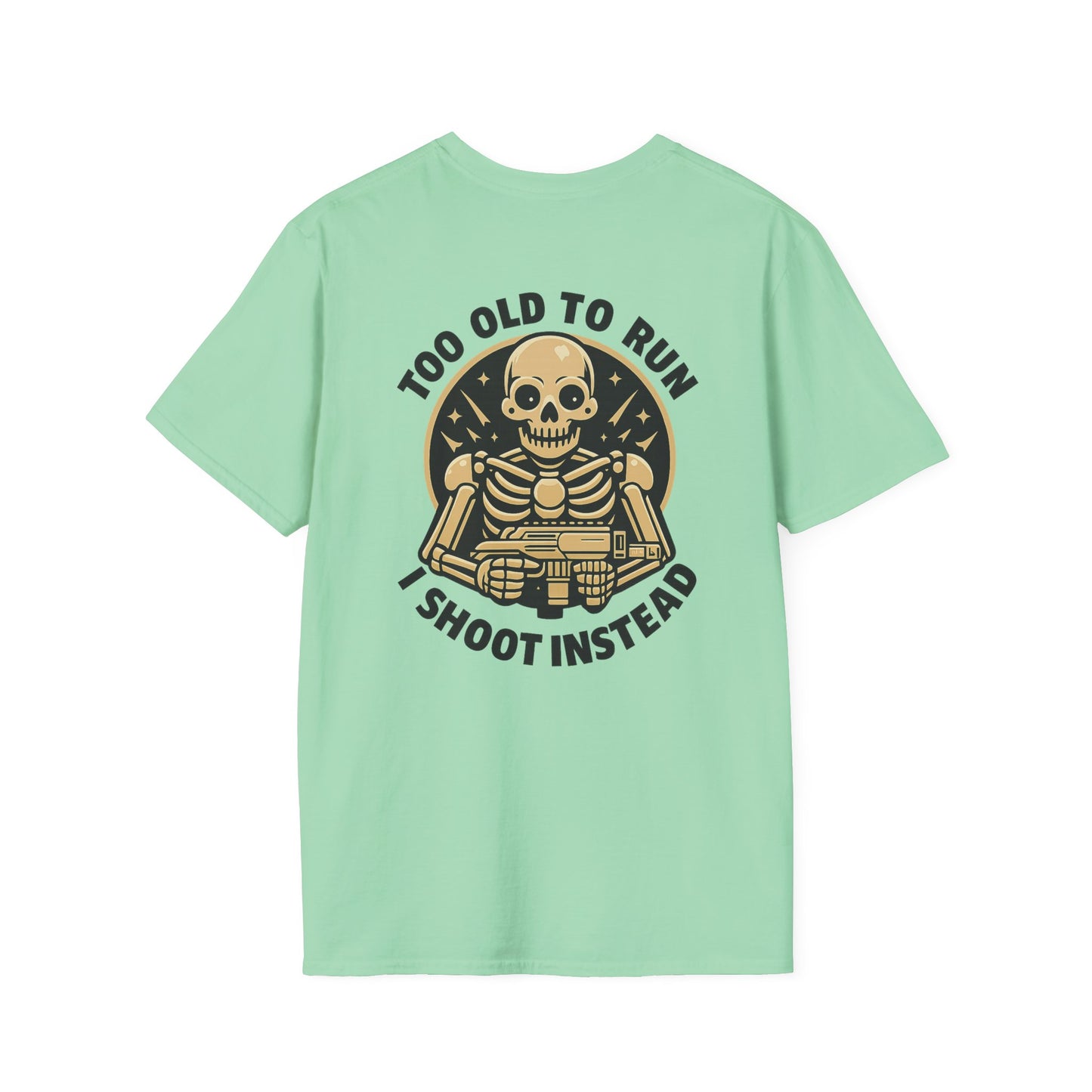 Skeleton Humor T-Shirt, Funny Gift for Photographers, Halloween Party Tee, Unisex Casual Shirt, Vintage Retro Style