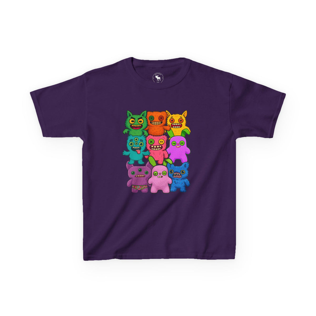 Kids Colorful Monster Fuggs Graphic Tee