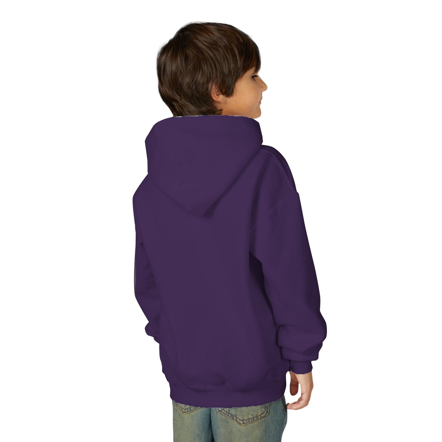 Youth Funny ADHD Hooded Sweatshirt - Cute Animal Design, Gift for Kids, Casual Wear, Birthday, Holidays, Fun Activites