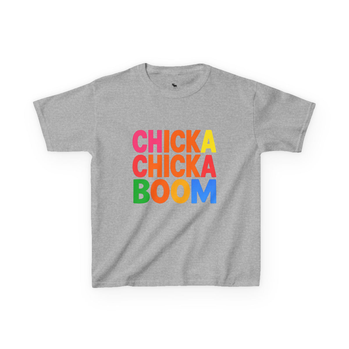 Colorful Kids Tee - Chicka Chicka Boom! Fun T-Shirt for Play Dates, Birthday Parties, Gift for Kids, Casual Wear, Summer Fun