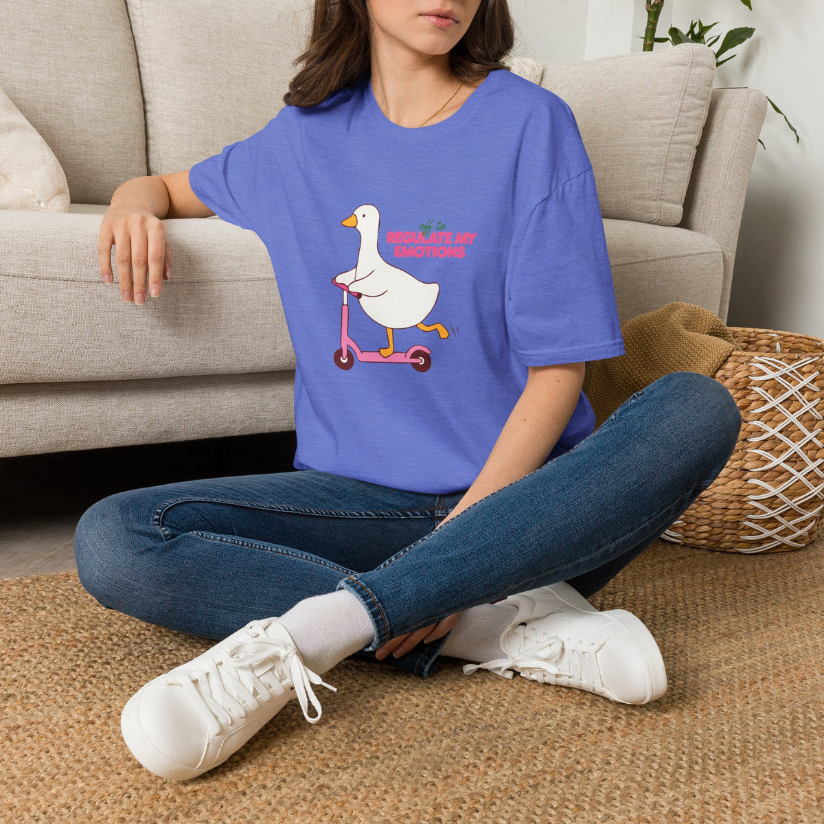 Regulate My Emotions Goose T-Shirt