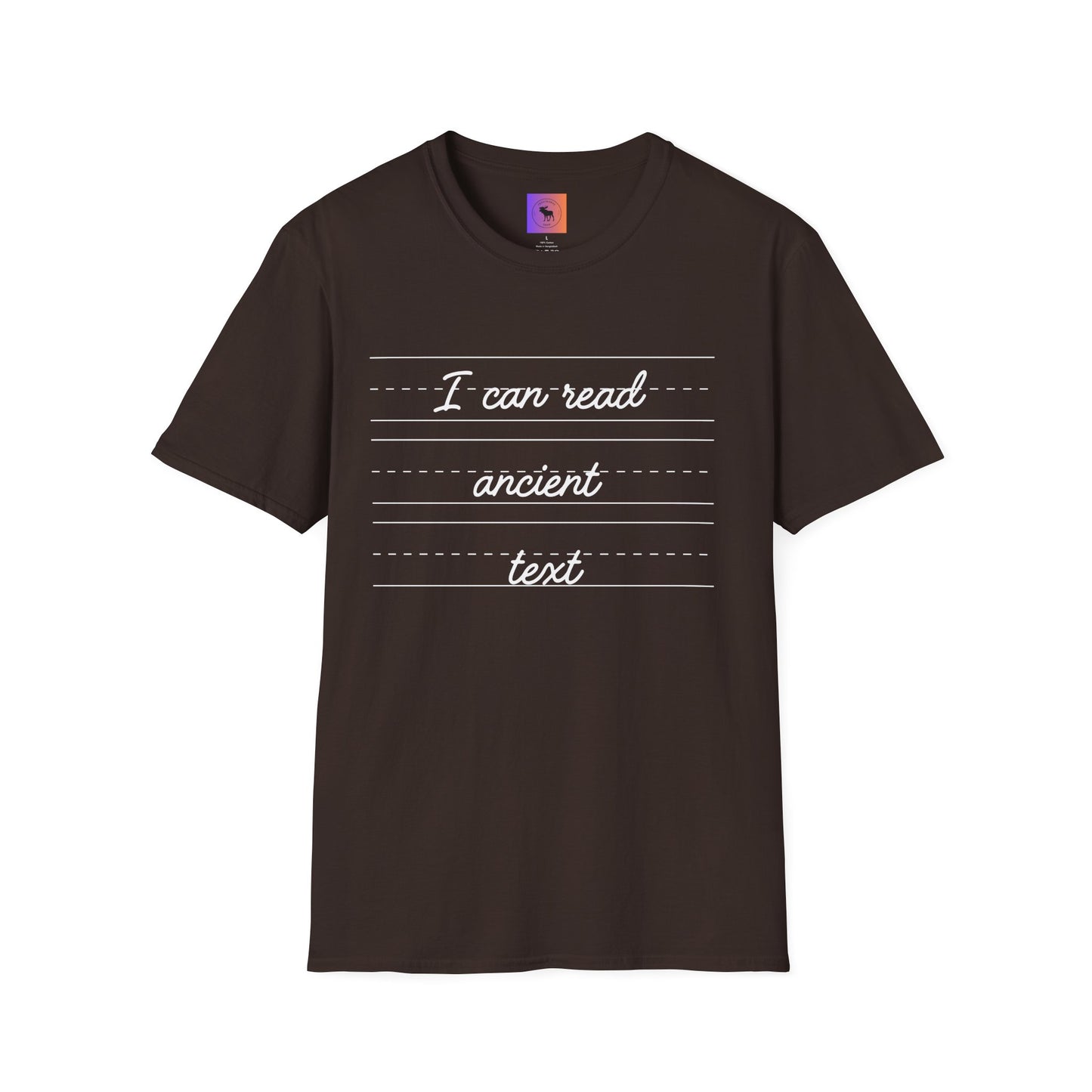 Teacher Gift T-Shirt — Cursive Millennial Style