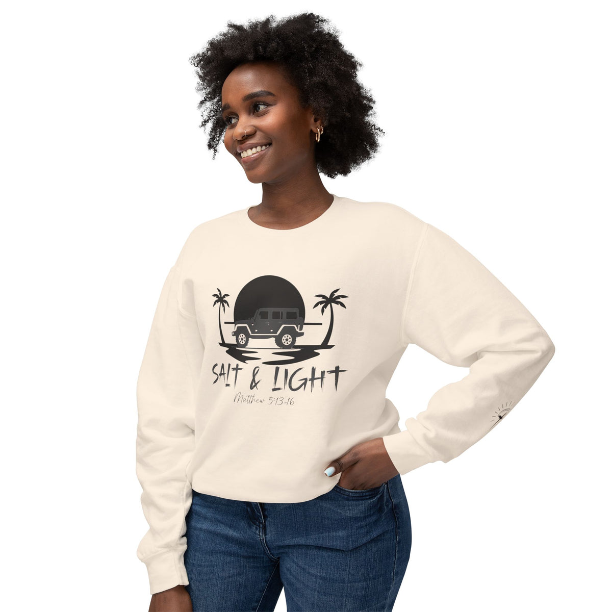 Salt & Light Beach Van Crewneck Sweatshirt