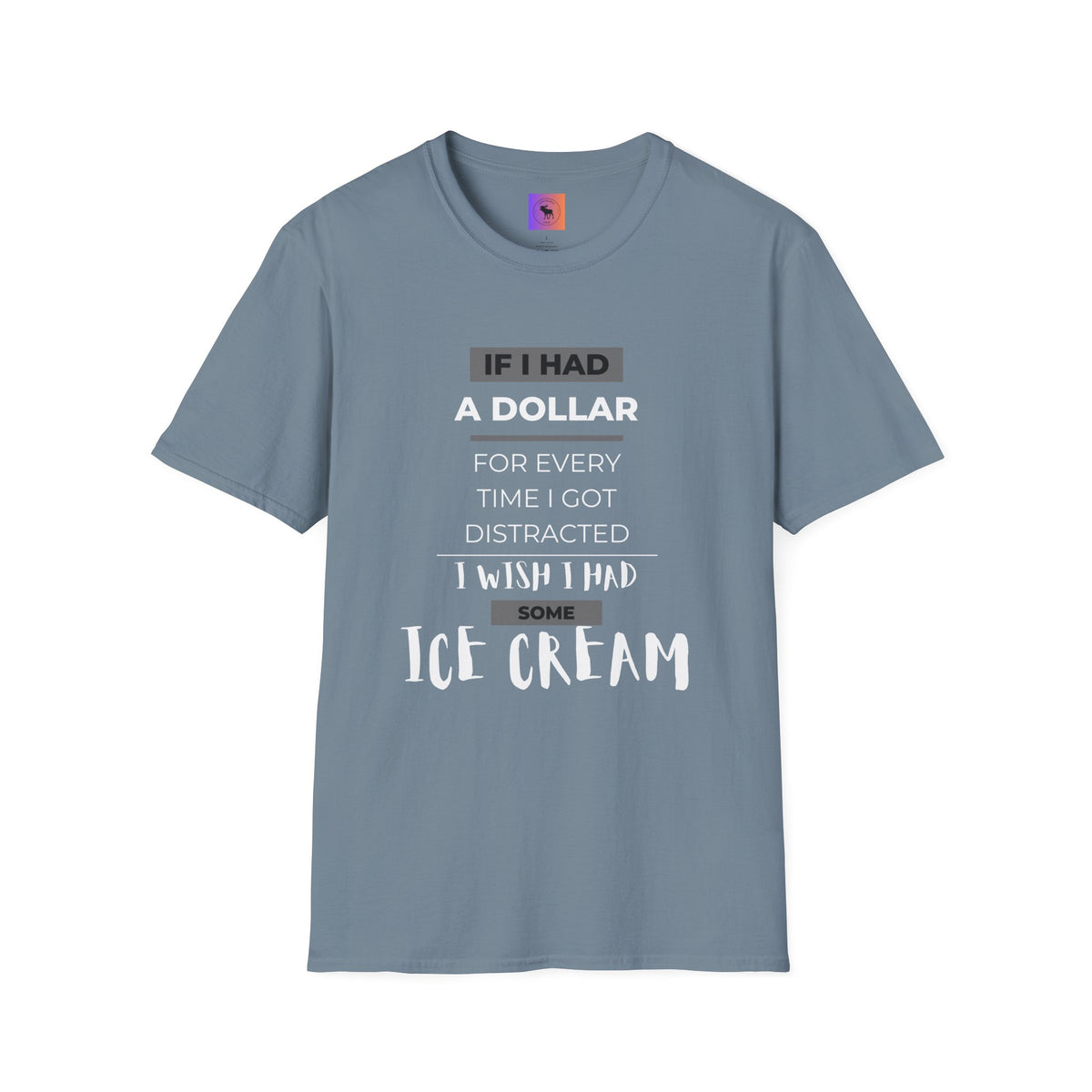 ADHD Awareness Unisex T-Shirt - Distracted and Forgetful Funny Design