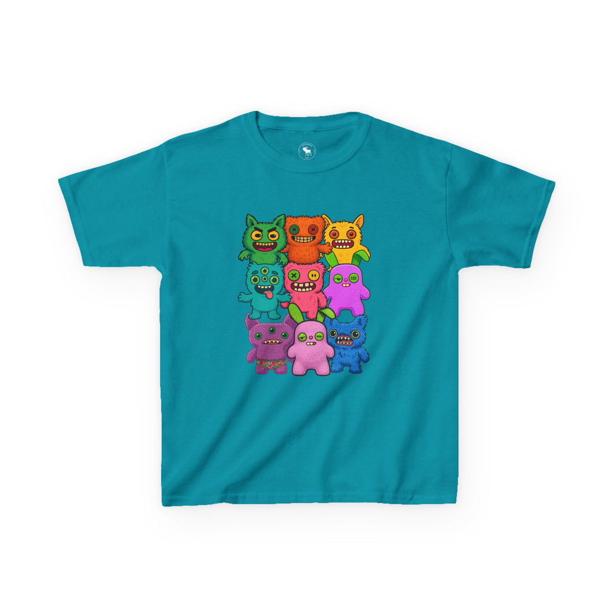 Kids Colorful Monster Fuggs Graphic Tee