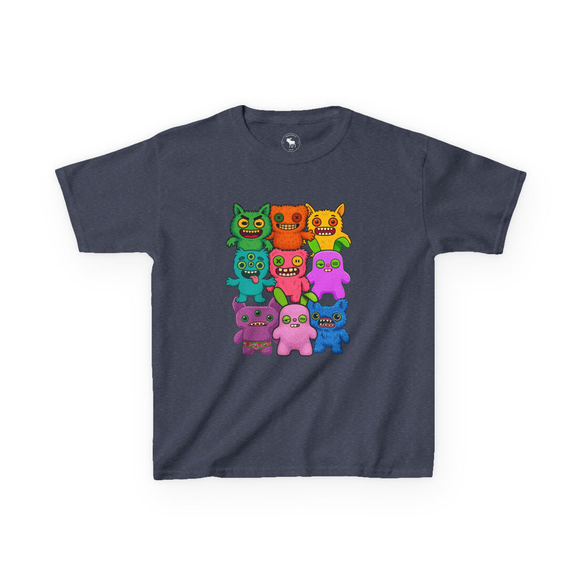 Kids Colorful Monster Fuggs Graphic Tee
