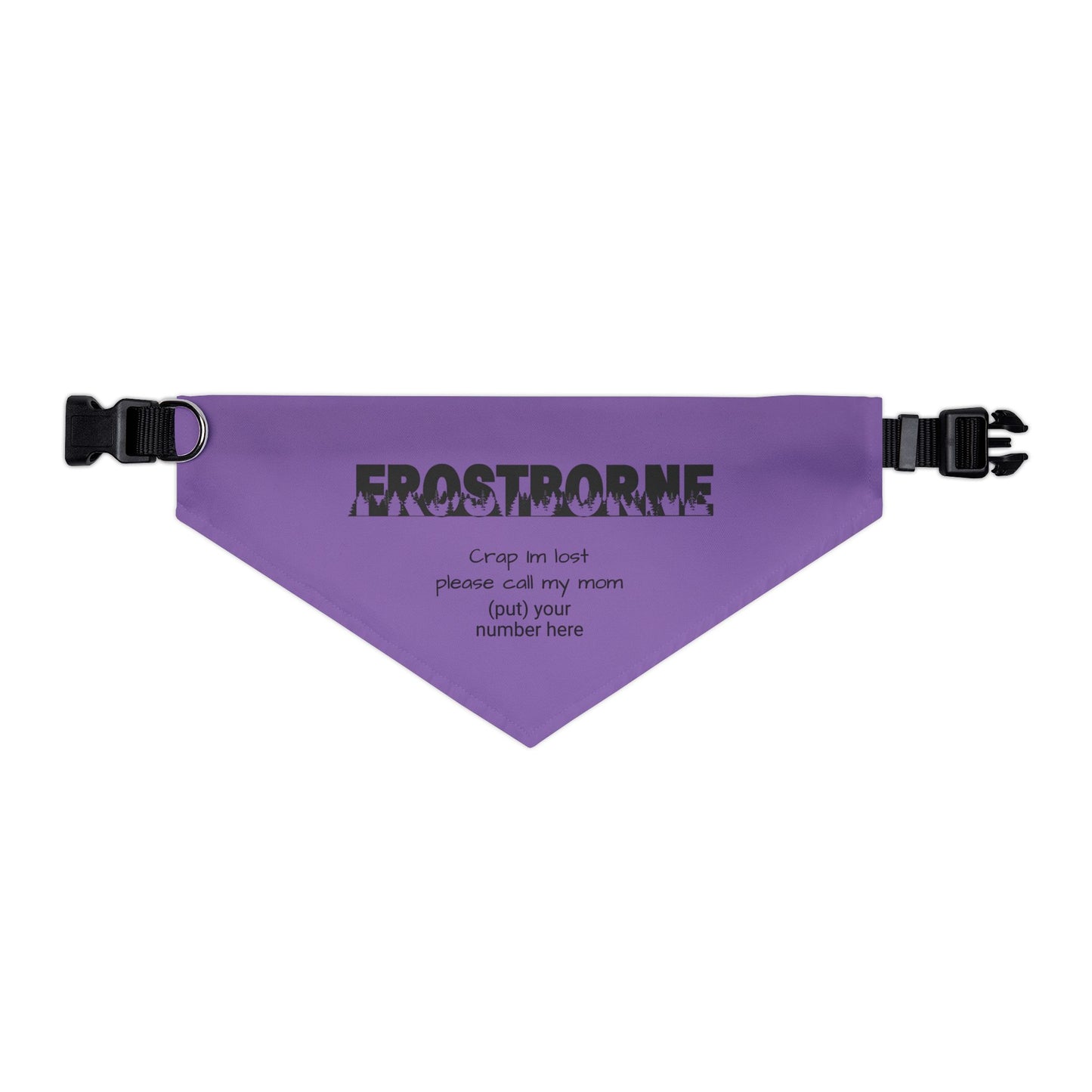 Crap I'm Lost pet bandana collar