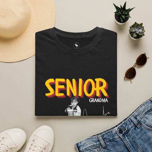 Grandma of Senior 2027 T-Shirt — Retro Bold Graduation Tee