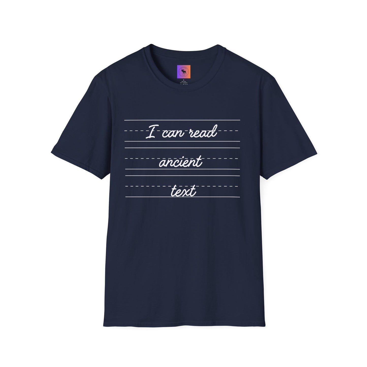Teacher Gift T-Shirt — Cursive Millennial Style