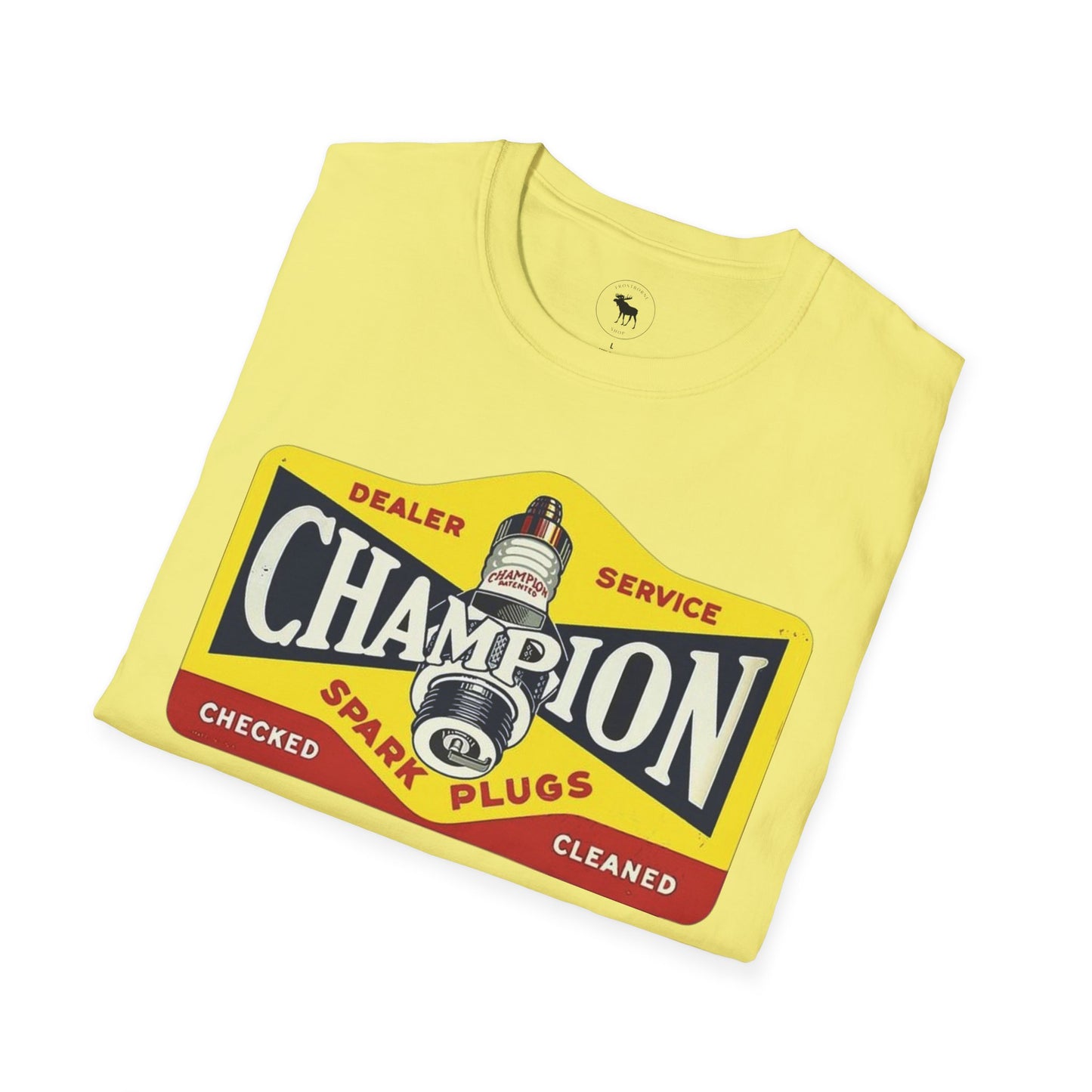 Champion Spark Plugs Vintage T-Shirt, Retro Car Lover's Tee, Unisex Graphic Shirt, Collector's Apparel, Father's Day Gift
