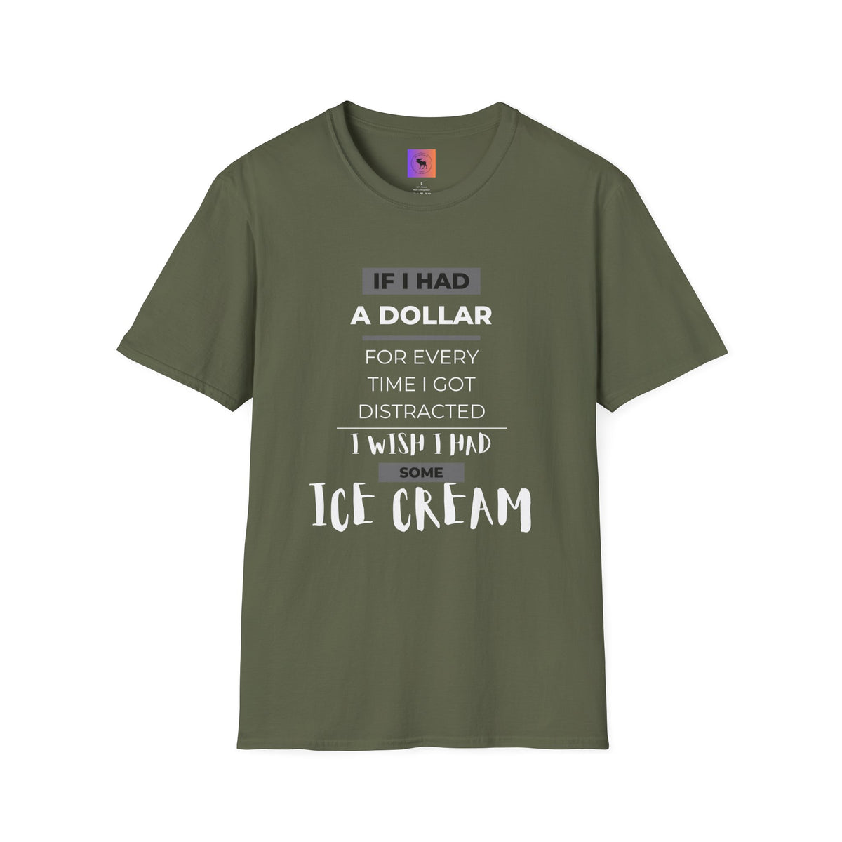 ADHD Awareness Unisex T-Shirt - Distracted and Forgetful Funny Design
