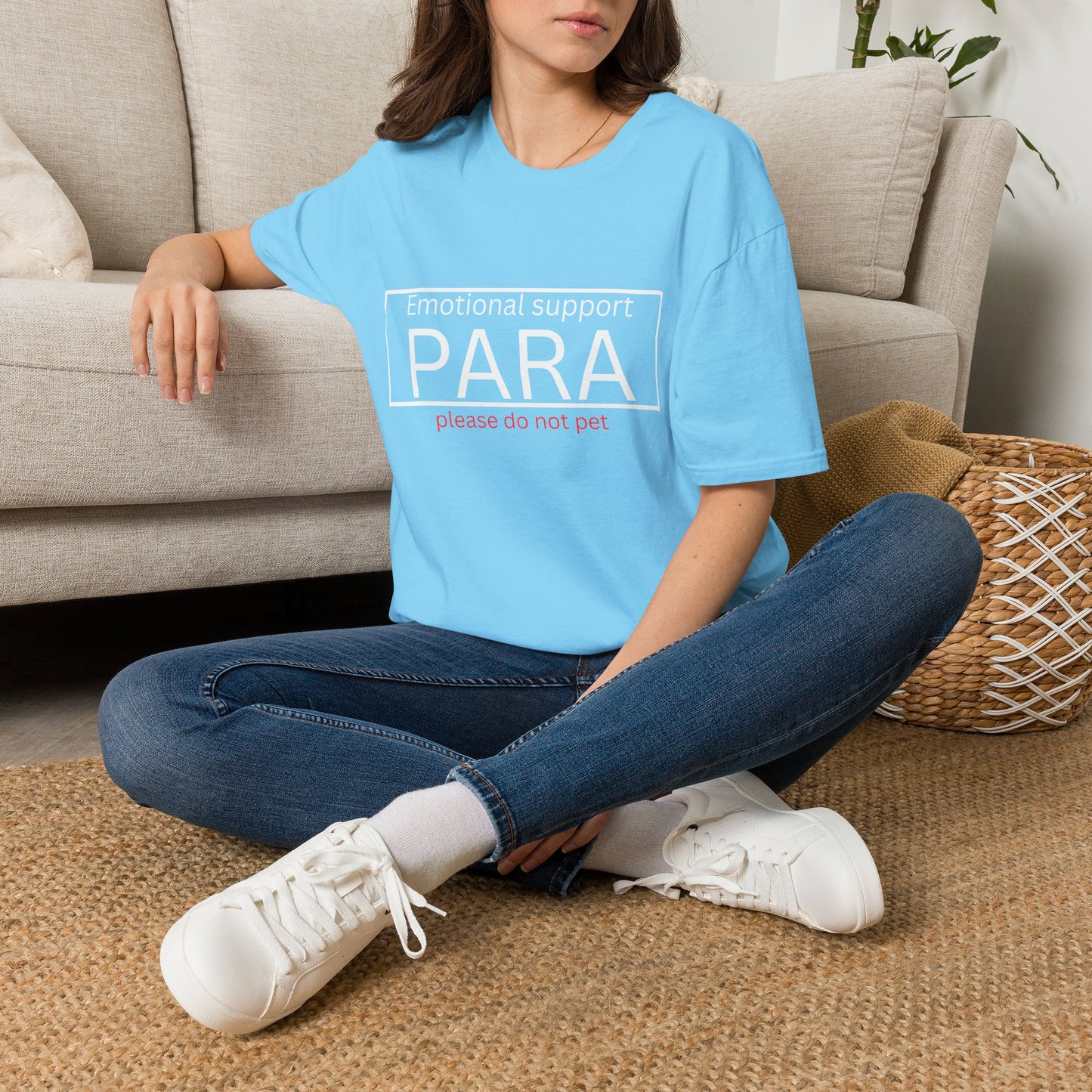'Please Do Not Pet' T-Shirt — Minimalist Soft Casual Tee for Animal Lovers