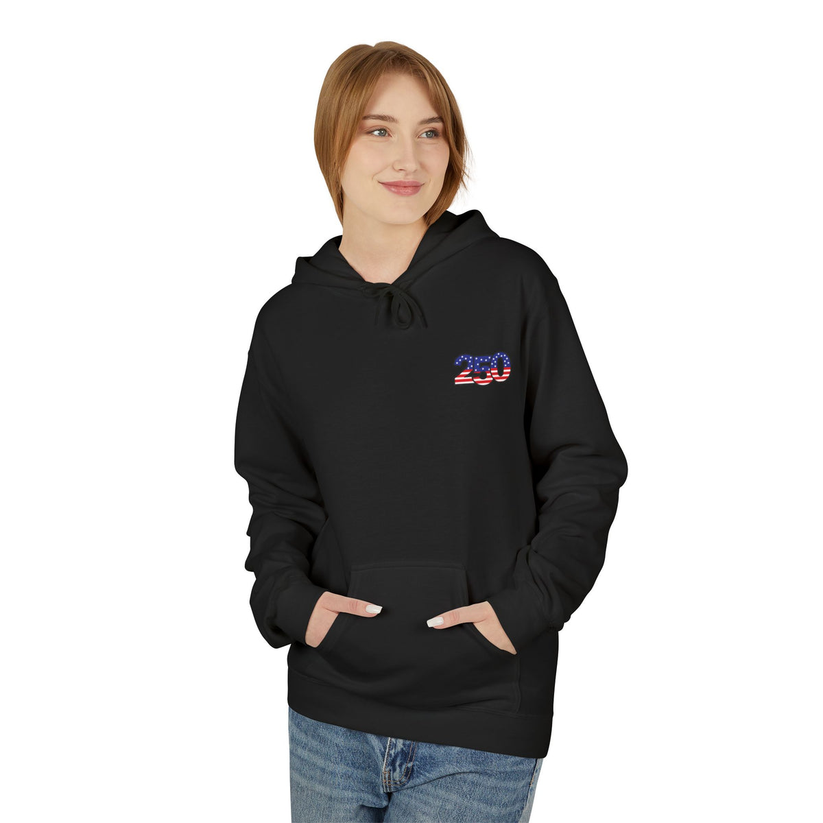 God & Country Hoodie — Distressed American Flag "One Nation Under God" Patriotic Sweatshirt